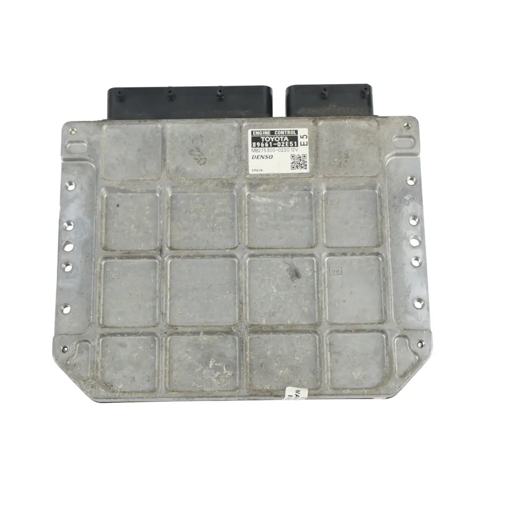 Control Unit ECU Kit + Key 1.6 1ZRFE Manual to Toyota Auris E15 Engine with Part number 8966102E51 Toyota Auris E15 Engine Control Unit ECU Kit + Key 1.6 1ZRFE Manual - SKU 8966102E51 - Part number 8966102E51