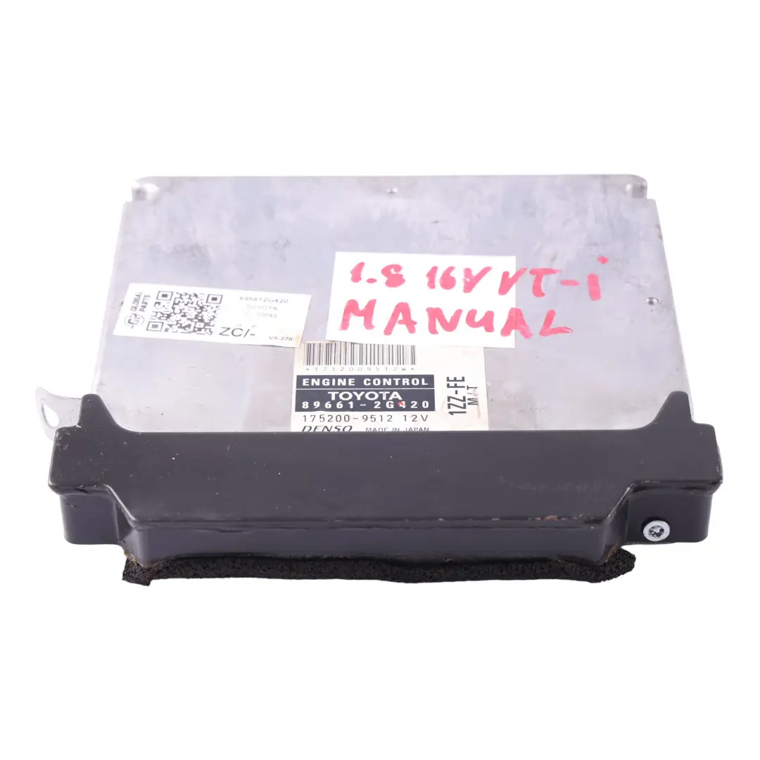 Toyota Celica T23 Engine Control Unit ECU 1ZZ-FE 1.8 140HP Manual - SKU 896612G420 - Part number 896612G420