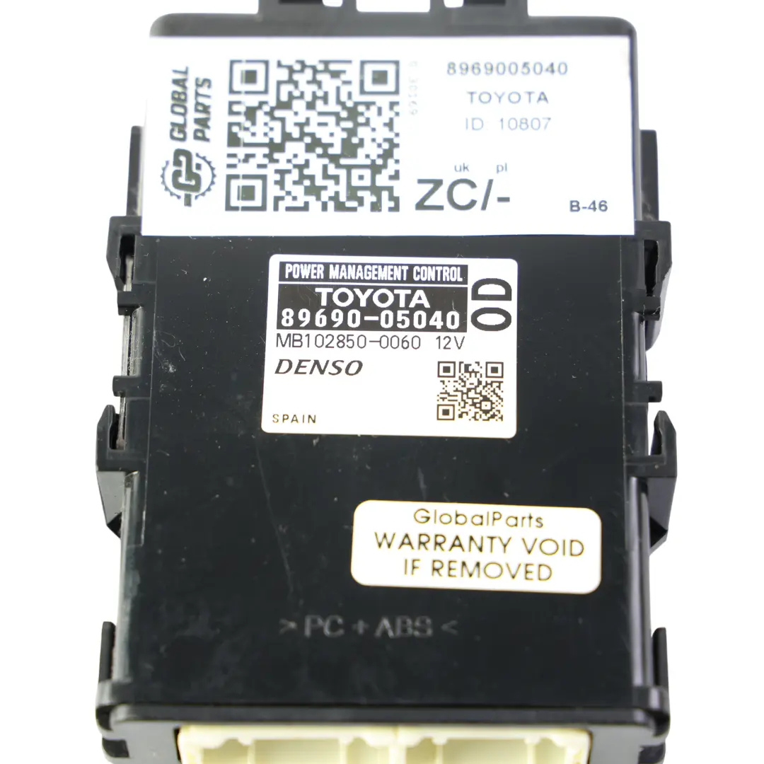 Energiemanagement Steuergerät 1.8 Benzin für Toyota Avensis T270 mit Teilenummer 8969005040 Toyota Avensis T270 Energiemanagement Steuergerät 1.8 Benzin - SKU 8969005040 - Teilenummer 8969005040