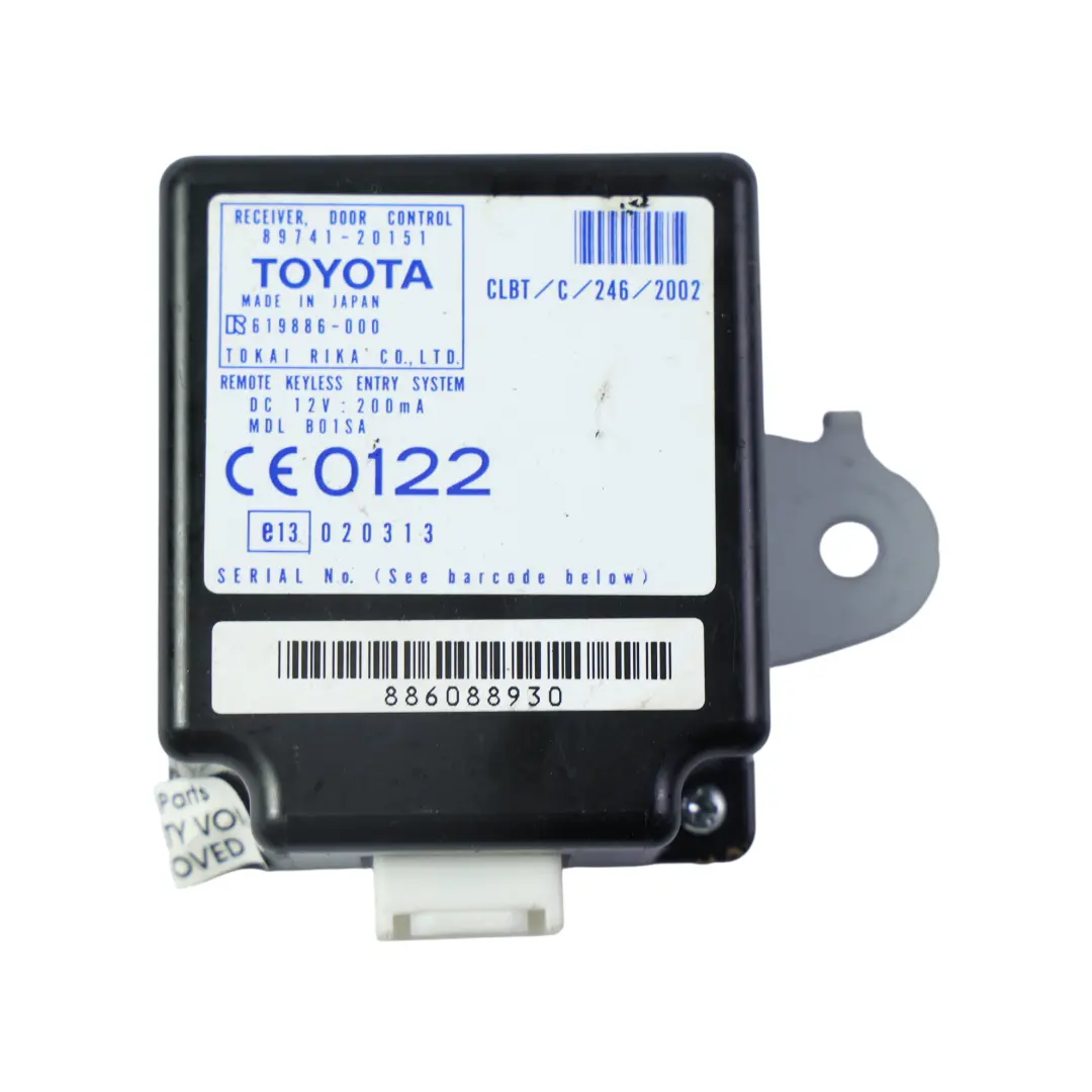 Toyota Celica Mk7 T23 Door Lock Control Receiver Module Unit - SKU 8974120151 - Part number 8974120151
