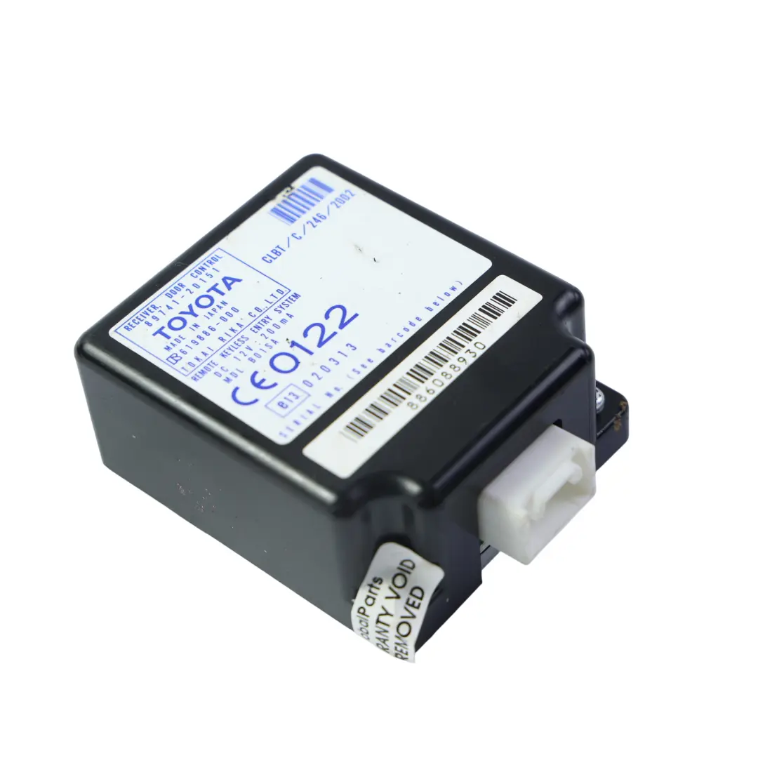 Door Lock Control Receiver Module Unit to Toyota Celica Mk7 T23 with Part number 8974120151 Toyota Celica Mk7 T23 Door Lock Control Receiver Module Unit - SKU 8974120151 - Part number 8974120151