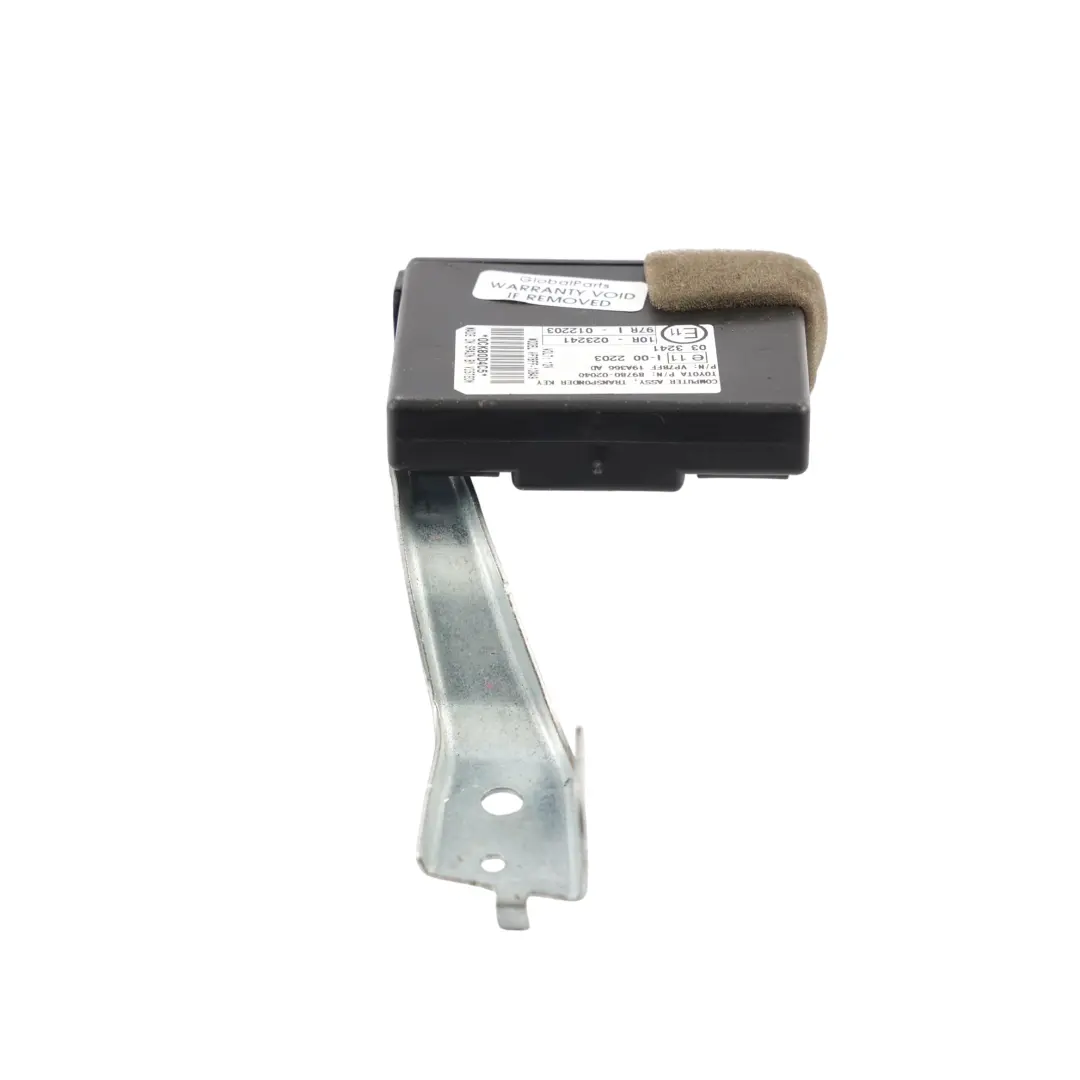 Toyota Auris E15 Central Locking Immobilizer Control Unit Module - SKU 8978002040 - Part number 8978002040