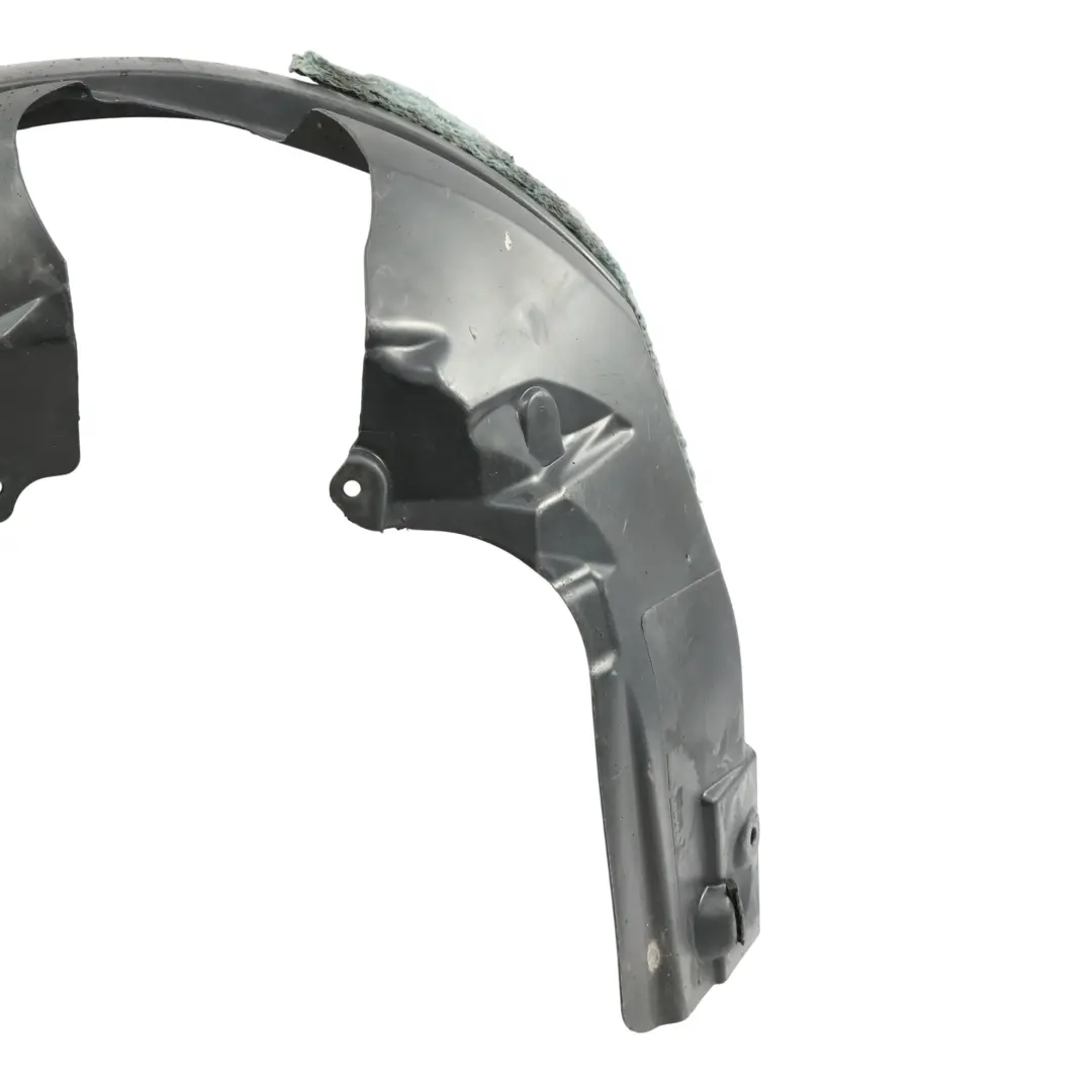 Arch Liner Splash Guard Front Right O/S to Ford Fiesta Mk7 Wheel with Part number 8A61-16114-BC Ford Fiesta Mk7 Wheel Arch Liner Splash Guard Front Right O/S - SKU 8A61-16114-BC - Part number 8A61-16114-BC