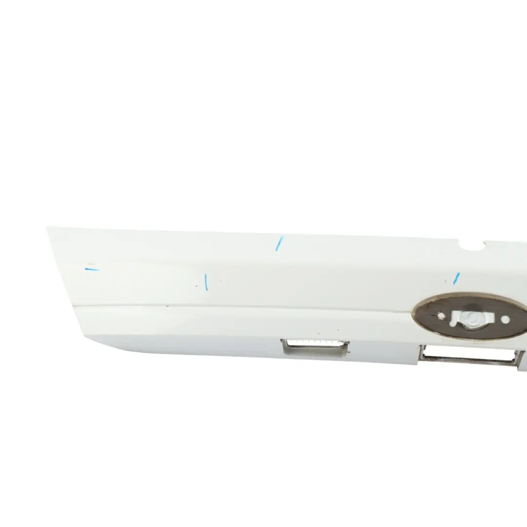 Boot Trunk Lid Tailgate Trim Handle Grip Frozen White - Z2 to Ford Fiesta Mk7 with Part number 8A61-A43404-BMW Ford Fiesta Mk7 Boot Trunk Lid Tailgate Trim Handle Grip Frozen White - Z2 - SKU 8A61-A43404-BMW-FW - Part number 8A61-A43404-BMW