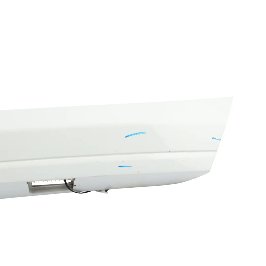Ford Fiesta Mk7 Boot Trunk Lid Tailgate Trim Handle Grip Frozen White - Z2 - SKU 8A61-A43404-BMW-FW - Part number 8A61-A43404-BMW