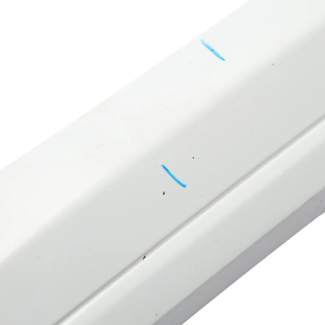 Ford Fiesta Mk7 Boot Trunk Lid Tailgate Trim Handle Grip Frozen White - Z2 - SKU 8A61-A43404-BMW-FW - Part number 8A61-A43404-BMW