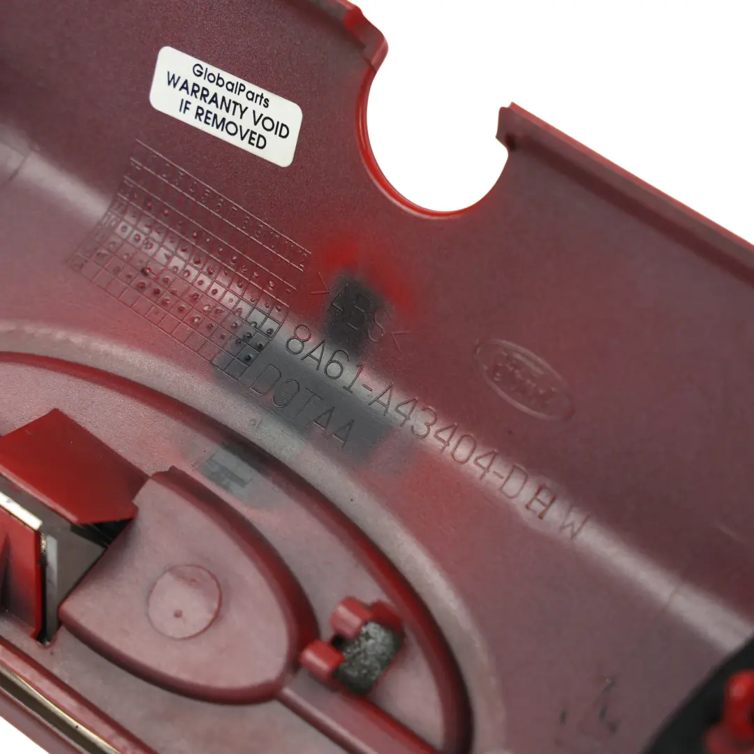 Poignée Coffre Hayon Garniture Rouge HW pour Ford Fiesta Mk7 à propos du numéro de pièce 8A61-A43404-D Ford Fiesta Mk7 Poignée Coffre Hayon Garniture Rouge HW - SKU 8A61-A43404-D-1 - Numéro de pièce 8A61-A43404-D
