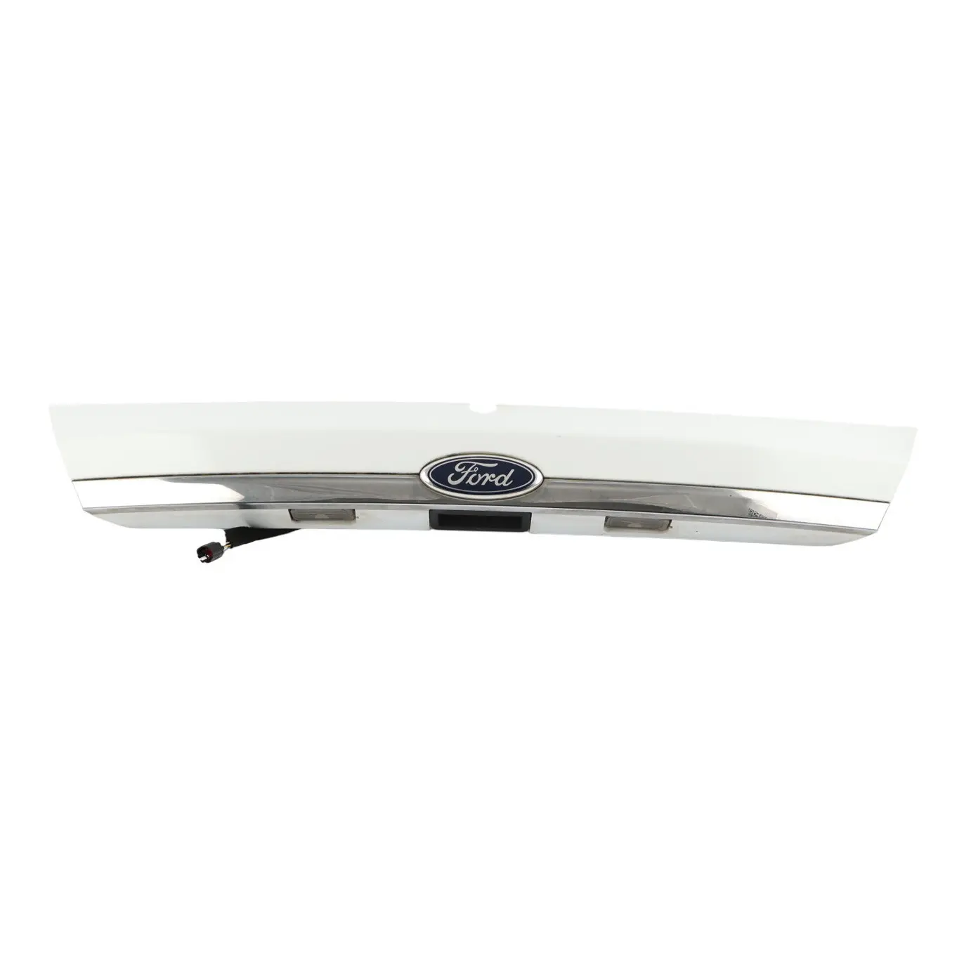 Ford Fiesta Mk7 Boot Trunk Lid Tailgate Trim Handle Grip Frozen White - Z2