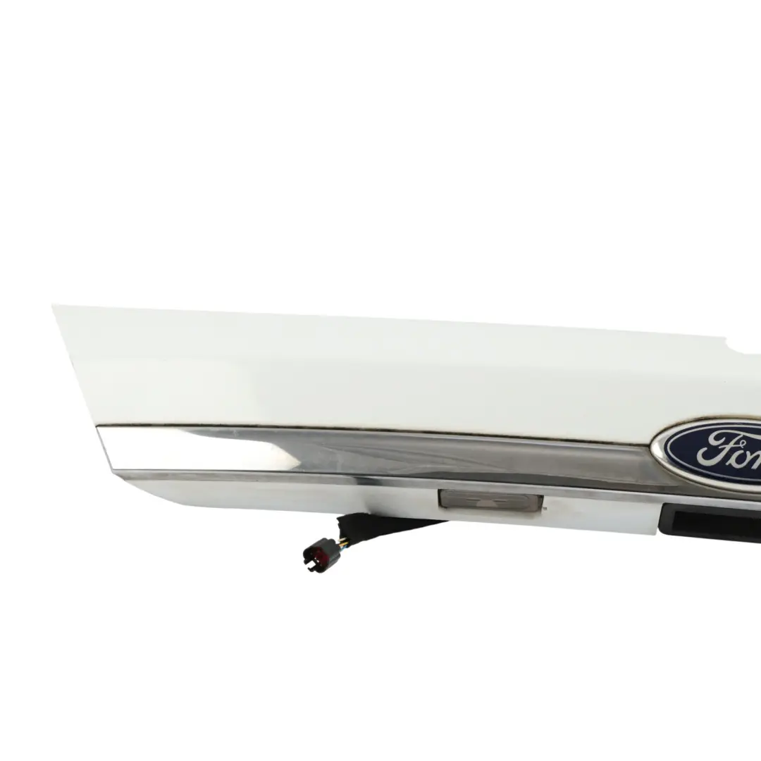 Ford Fiesta Mk7 Boot Trunk Lid Tailgate Trim Handle Grip Frozen White - Z2 - SKU 8A61-A43404-DHW-FW - Part number 8A61-A43404-DHW
