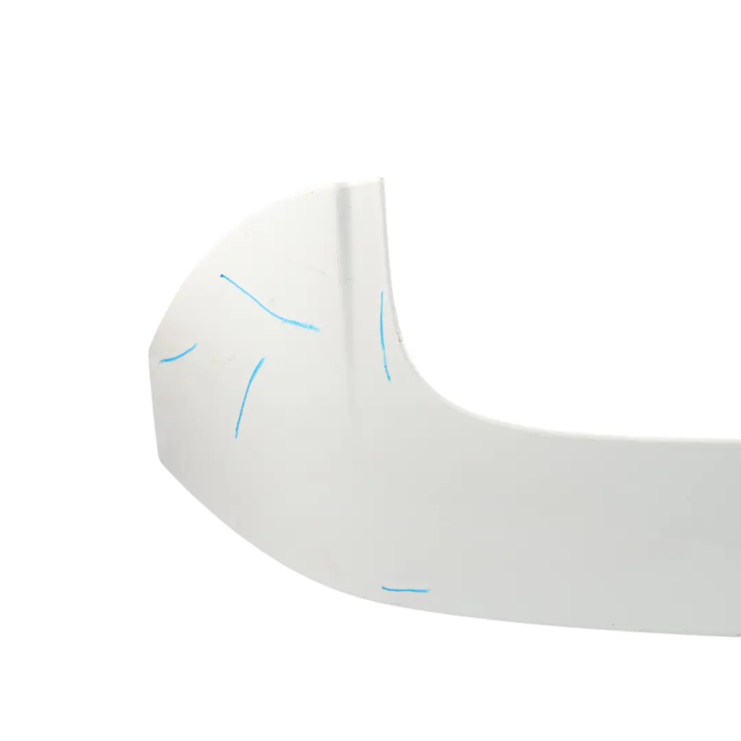 Ford Fiesta Mk7 Rear Spoiler Panel Tailgate Boot Trunk Lid Frozen White - Z2 - SKU 8A61-A44210-B-FW - Part number 8A61-A44210-B