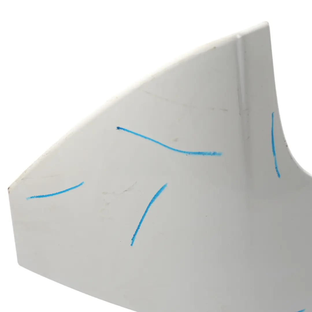 Spoiler Panel Tailgate Boot Trunk Lid Frozen White - Z2 to Ford Fiesta Mk7 Rear with Part number 8A61-A44210-B Ford Fiesta Mk7 Rear Spoiler Panel Tailgate Boot Trunk Lid Frozen White - Z2 - SKU 8A61-A44210-B-FW - Part number 8A61-A44210-B