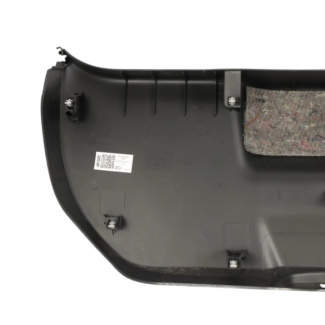 Boot Lid Tailgate Inner Cover Trim Panel to Ford Fiesta Mk7 with Part number 8A61-B40706-BFW Ford Fiesta Mk7 Boot Lid Tailgate Inner Cover Trim Panel - SKU 8A61-B40706-BFW - Part number 8A61-B40706-BFW