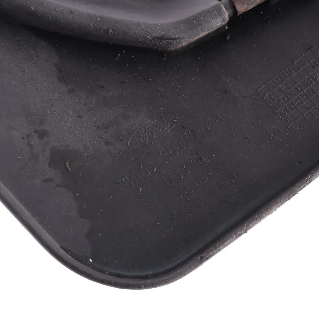 Mud Flap Splash Guard Front Right O/S to Ford Fiesta Mk7 with Part number 8A6J-28370-AA Ford Fiesta Mk7 Mud Flap Splash Guard Front Right O/S - SKU 8A6J-28370-AA - Part number 8A6J-28370-AA