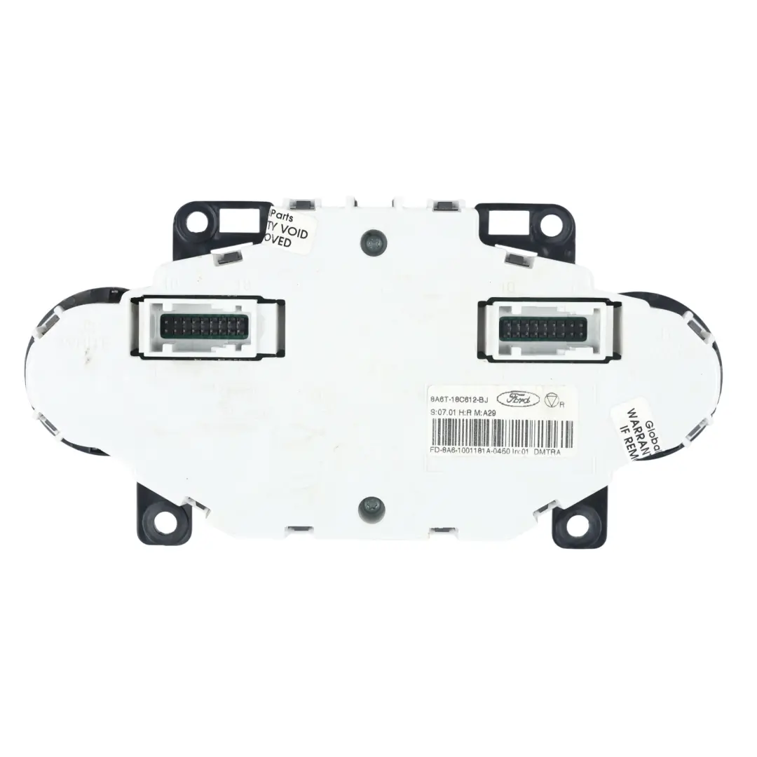 Ford Fiesta Mk7 Klimaanlage Heizung Klimabedienteil - SKU 8A6T-18C612-BJ - Teilenummer 8A6T-18C612-BJ