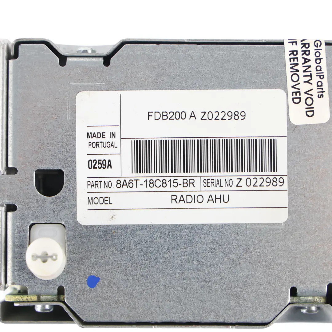 Player Stereo Radio Head Unit Control Module to Ford Fiesta MK7 CD with Part number 8A6T-18C815 Ford Fiesta MK7 CD Player Stereo Radio Head Unit Control Module - SKU 8A6T-18C815-BR - Part number 8A6T-18C815