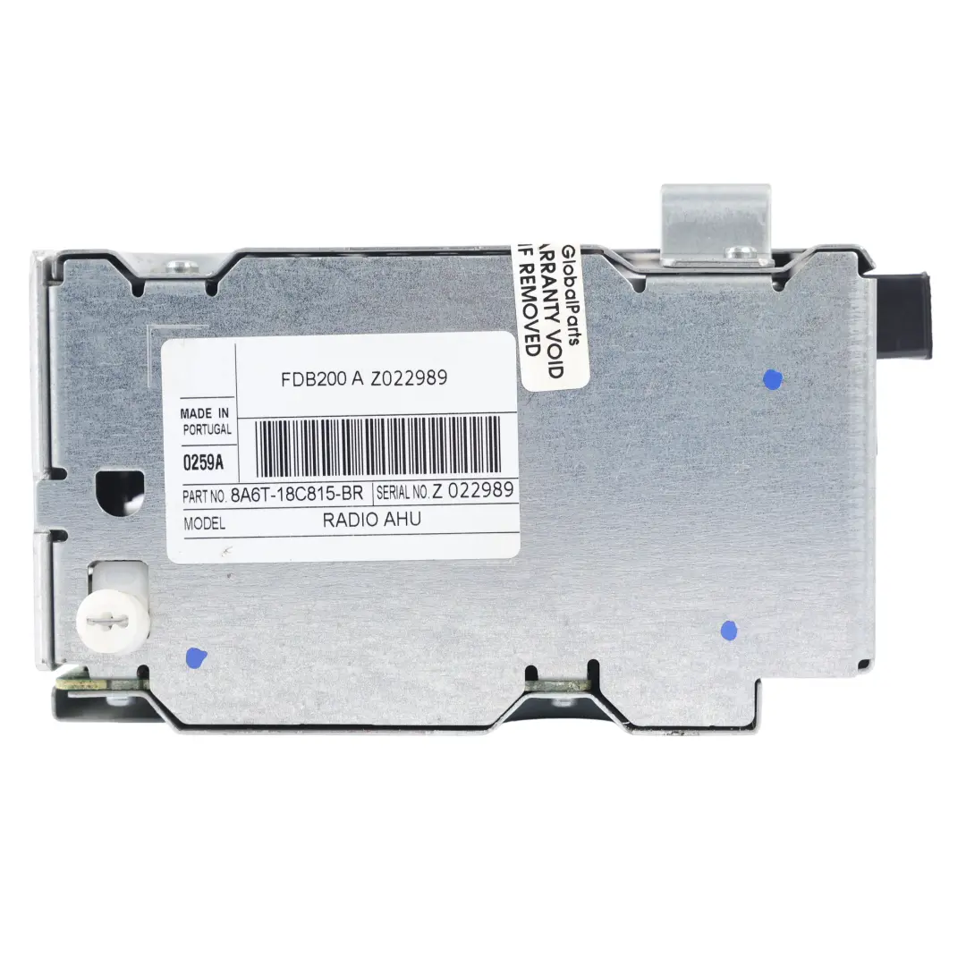 Ford Fiesta MK7 Radioodtwarzacz CD Stereo Moduł Sterujący - SKU 8A6T-18C815-BR - Numer Części 8A6T-18C815