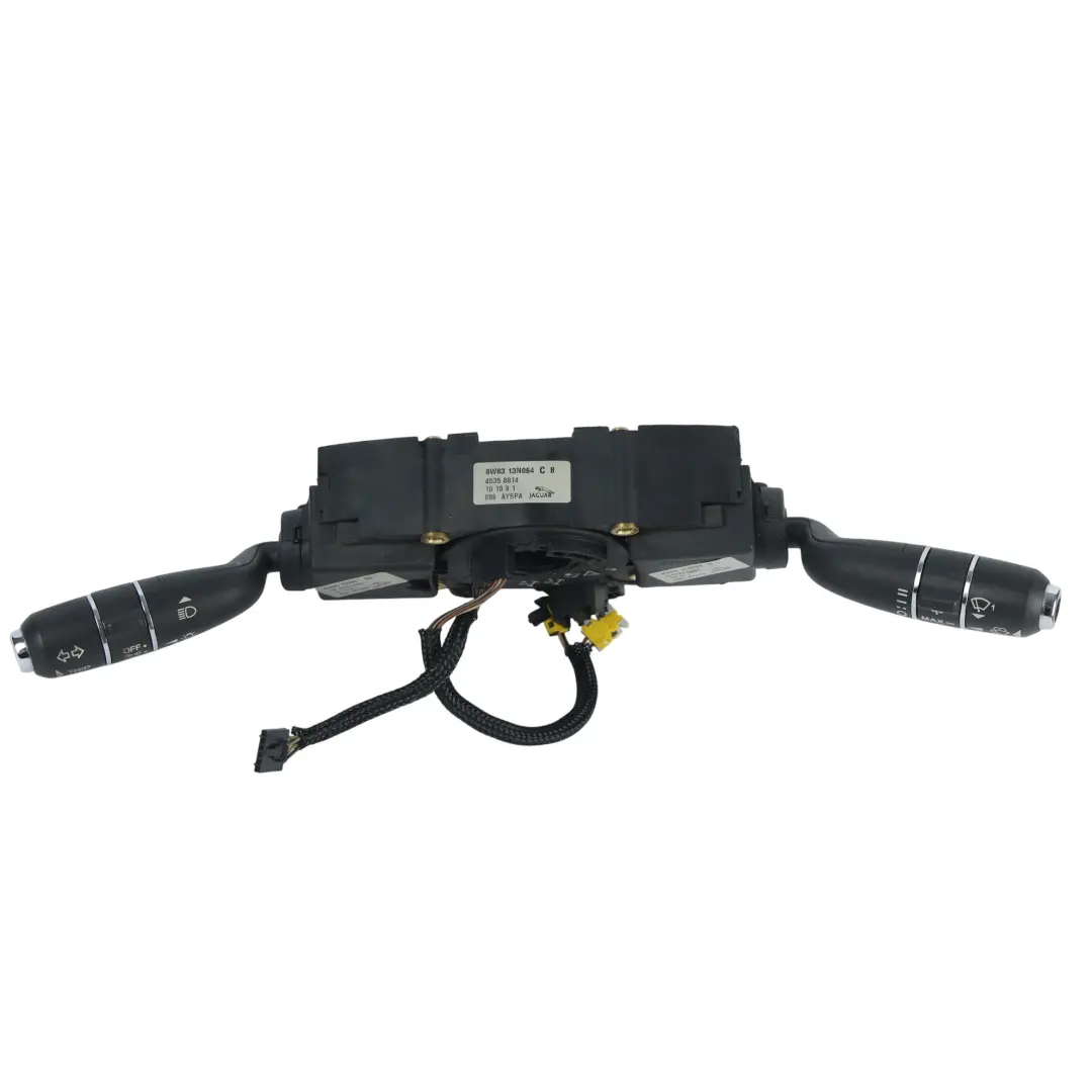 Przełącznik Zespolony Manetka Taśma Zwijak do Jaguar XF X250 o numerze 8W83-13N064-CB Jaguar XF X250 Przełącznik Zespolony Manetka Taśma Zwijak - SKU 8W83-13N064-CB - Numer Części 8W83-13N064-CB