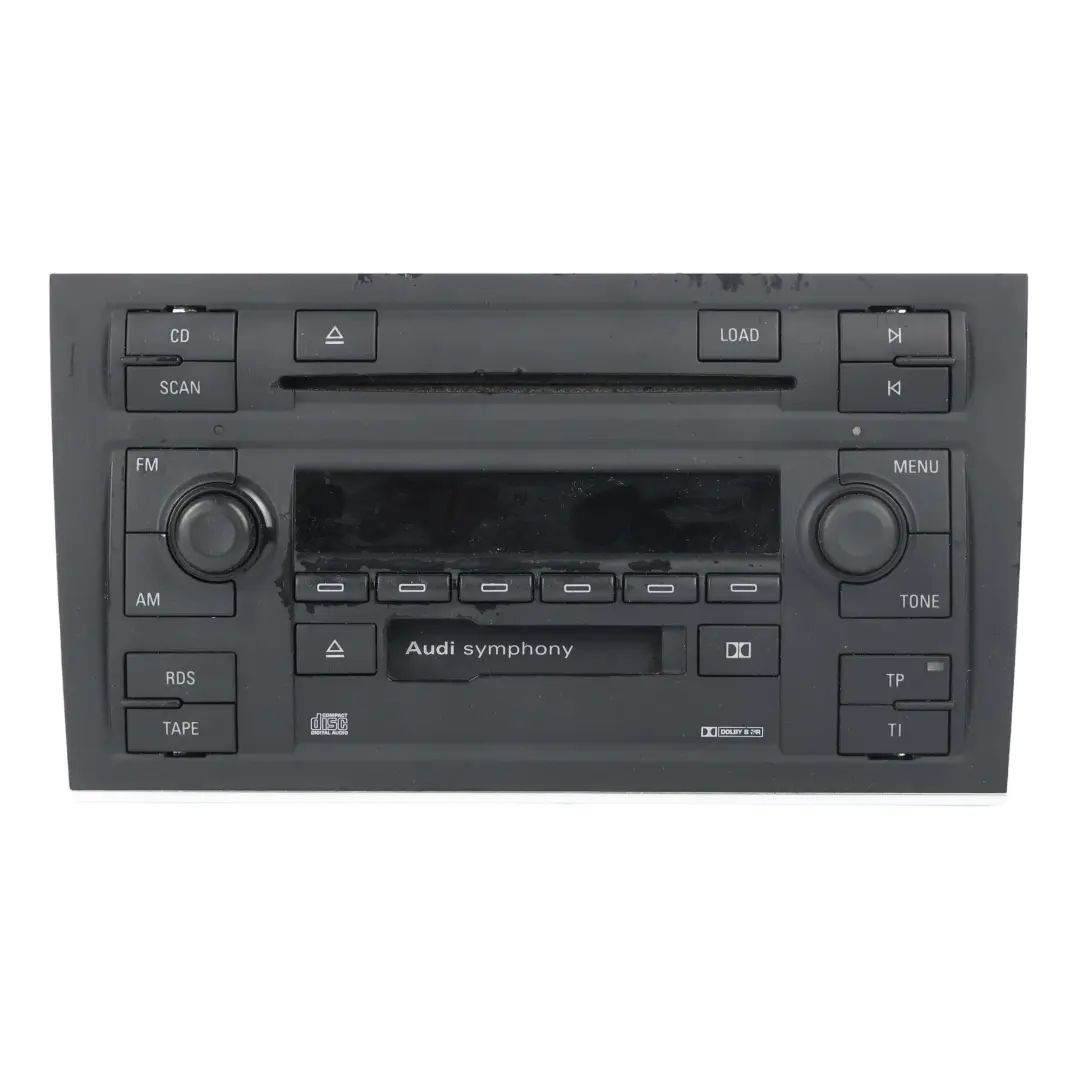 Audi A4 B7 Unidad Principal Radio Symphony Cambiador CD - SKU 8E0035195M-1 - Número de pieza 8E0035195M