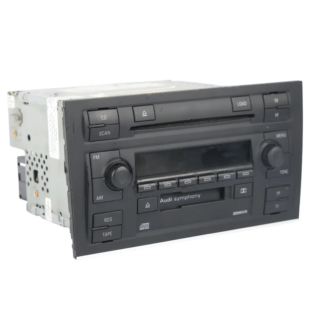 Symphony CD Changer Radio Head Unit to Audi A4 B7 with Part number 8E0035195M Audi A4 B7 Symphony CD Changer Radio Head Unit - SKU 8E0035195M-1 - Part number 8E0035195M