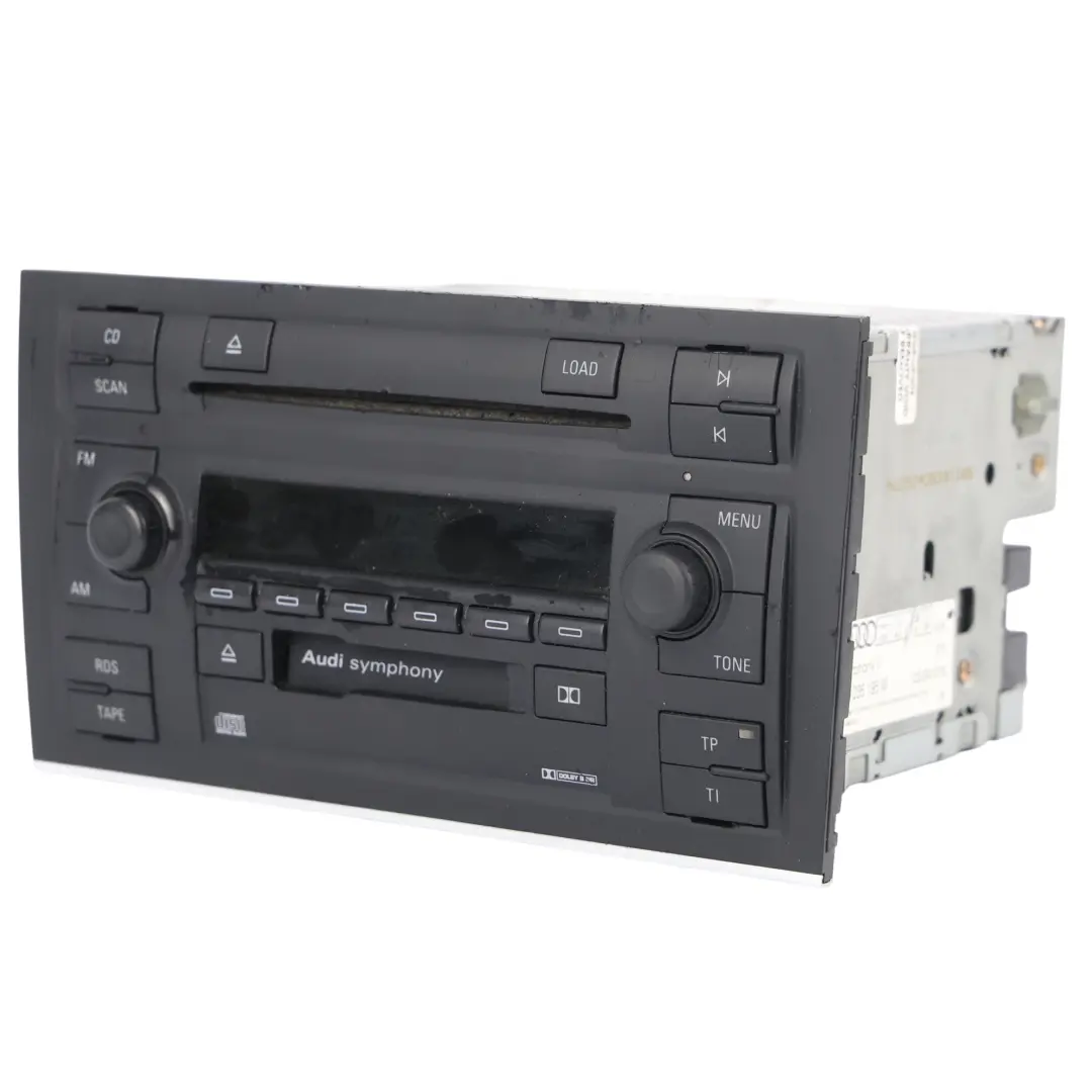 Audi A4 B7 Symphony CD Wechsler Radio Steuergerät - SKU 8E0035195M-1 - Teilenummer 8E0035195M
