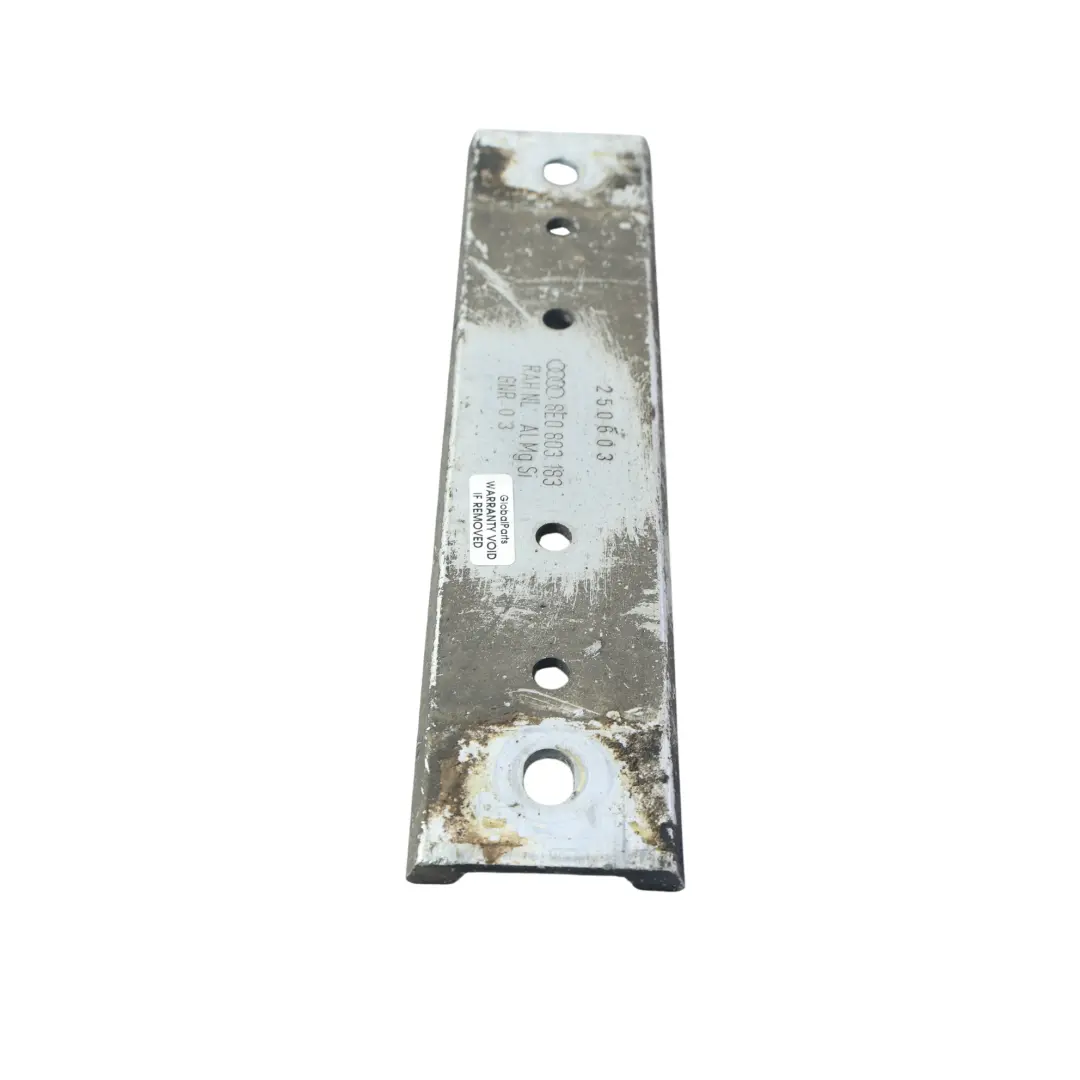 Placa Soporte Refuerzo Bajos Trasero para Audi A4 B6 B7 Cabrio con número de pieza 8E0803183 Audi A4 B6 B7 Cabrio Placa Soporte Refuerzo Bajos Trasero - SKU 8E0803183 - Número de pieza 8E0803183