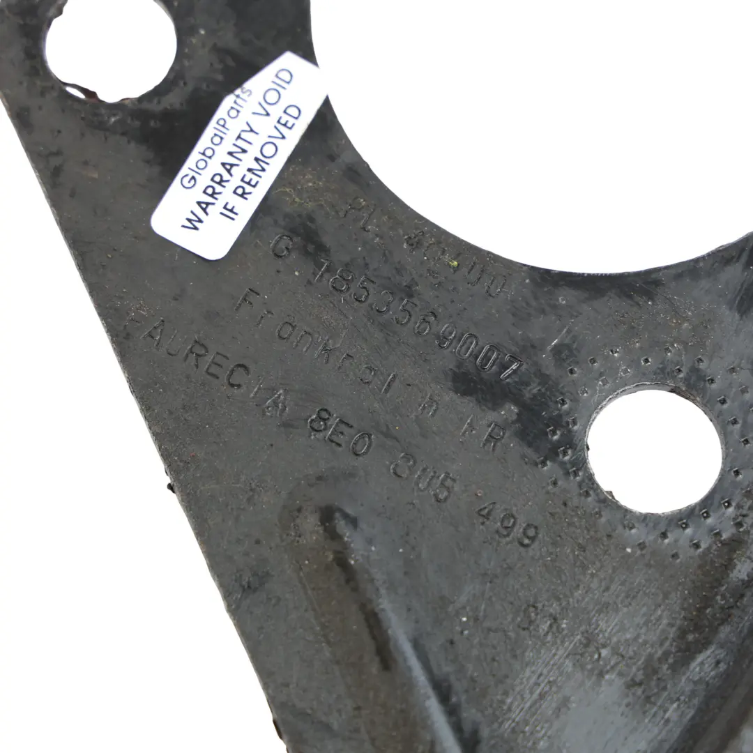 Placa Refuerzo Fijación Delantera Izquierda para Audi A4 B7 Seat Exeo con número de pieza 8E0805499 Audi A4 B7 Seat Exeo Placa Refuerzo Fijación Delantera Izquierda - SKU 8E0805499 - Número de pieza 8E0805499