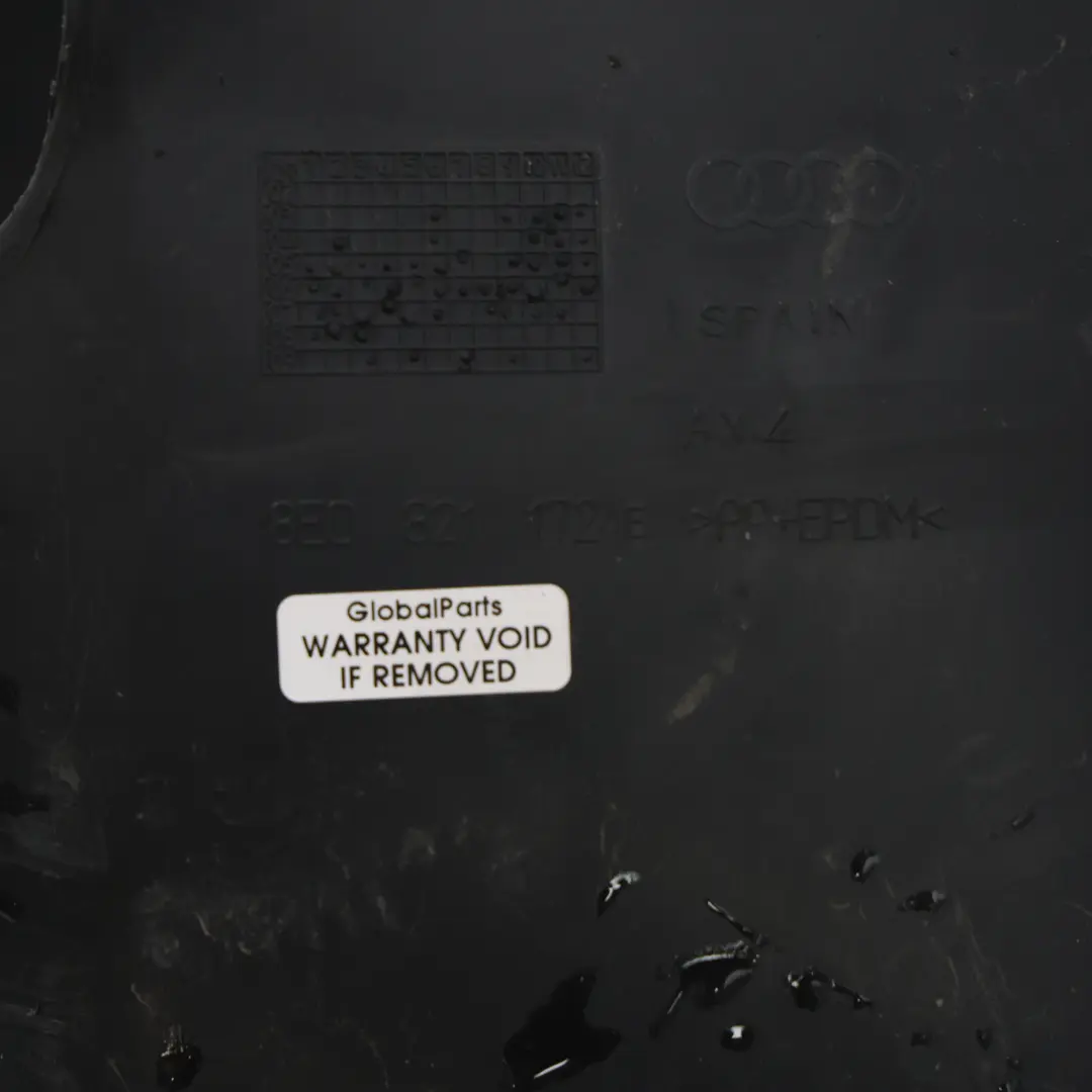 Pasarruedas Guardabarros Delantero Derecho para Seat Exeo Audi A4 B7 con número de pieza 8E0821172E Seat Exeo Audi A4 B7 Pasarruedas Guardabarros Delantero Derecho - SKU 8E0821172E - Número de pieza 8E0821172E