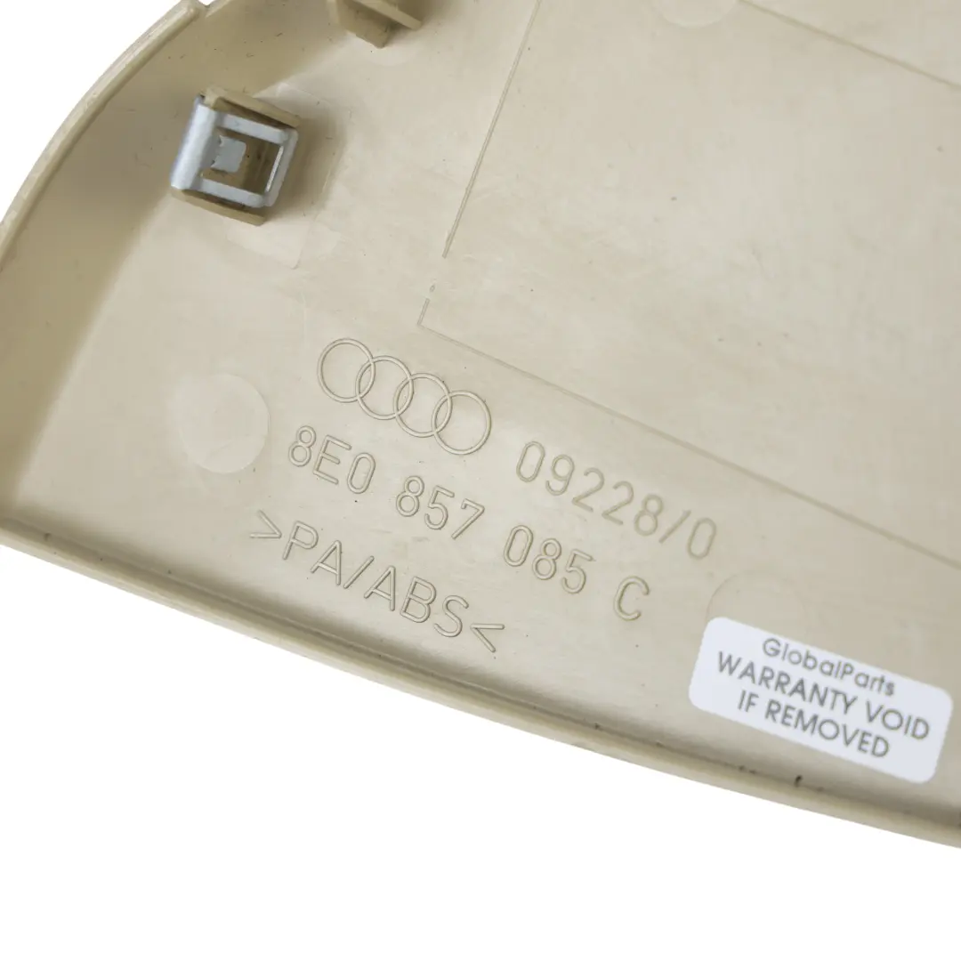 Audi A4 B7 Coperchio Vano Fusibili Pannello Interno Sinistro Beige - SKU 8E0857085C-1 - Numero di parte 8E0857085C