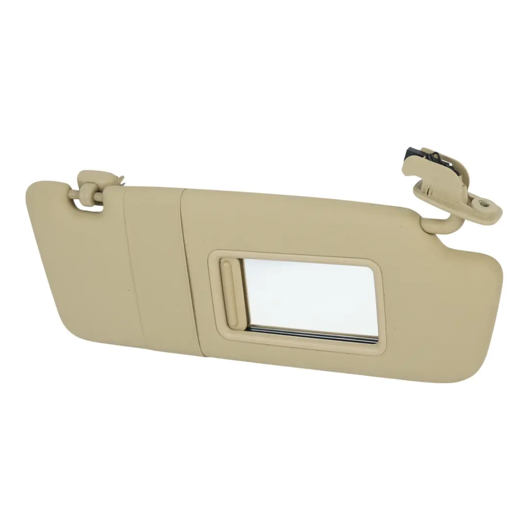 Audi A4 B7 Sun Visor Cover Panel Trim Sunvisor Right O/S Beige - SKU 8E0857552J-2 - Part number 8E0857552J