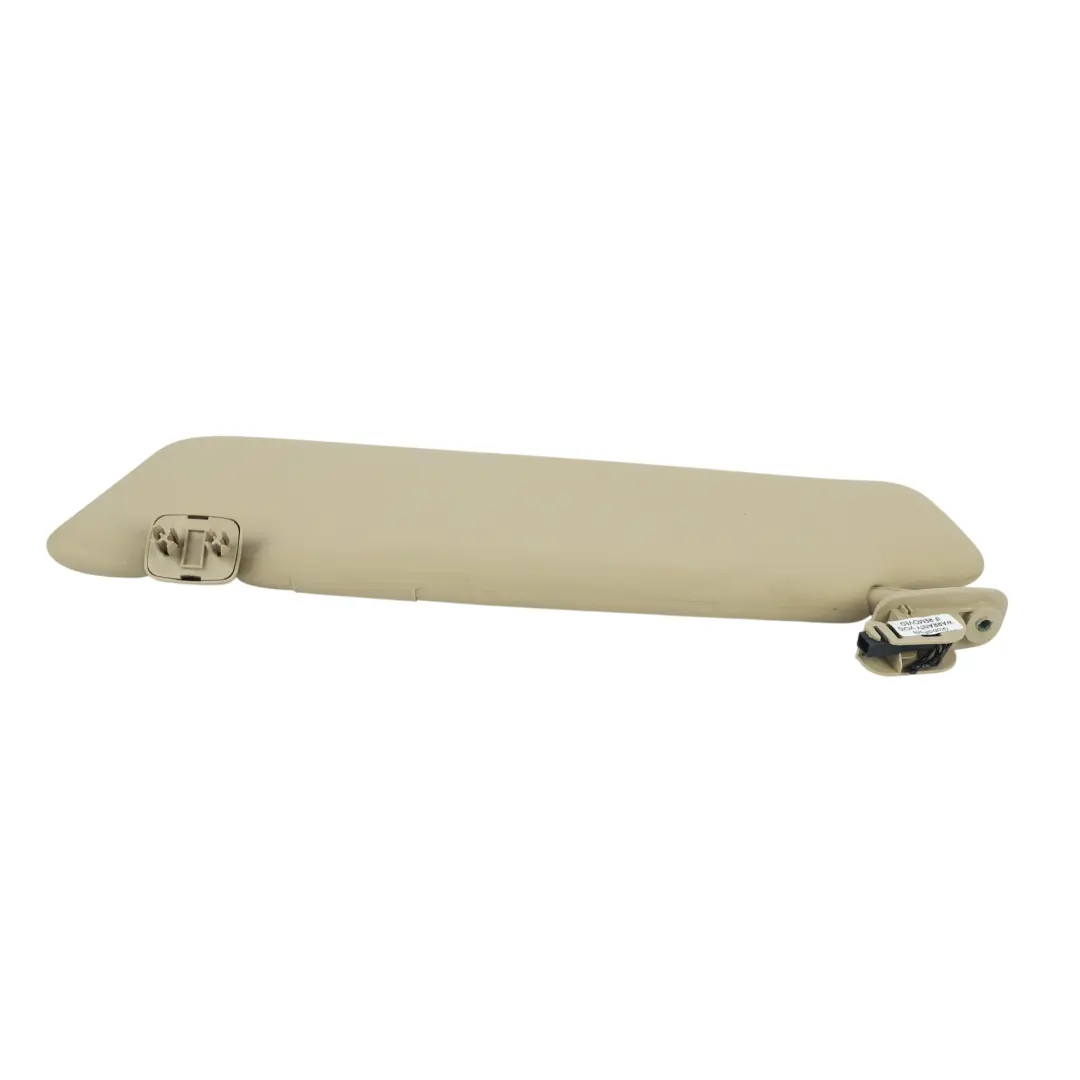 Cubierta Panel Parasol Derecho Beige para Audi A4 B7 con número de pieza 8E0857552J Audi A4 B7 Cubierta Panel Parasol Derecho Beige - SKU 8E0857552J-2 - Número de pieza 8E0857552J