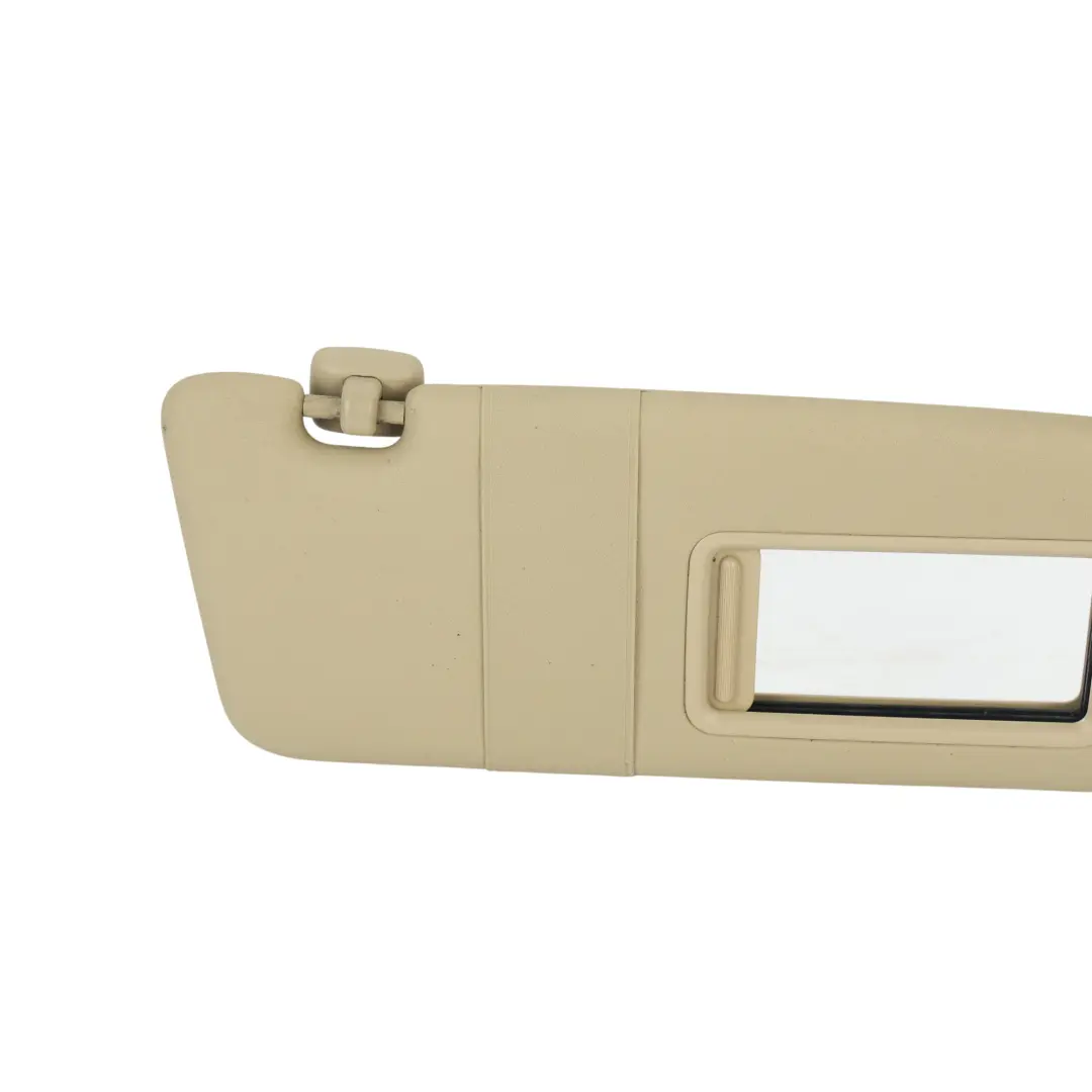 Audi A4 B7 Aletta Parasole Rivestimento Pannello Destra Beige - SKU 8E0857552J-2 - Numero di parte 8E0857552J