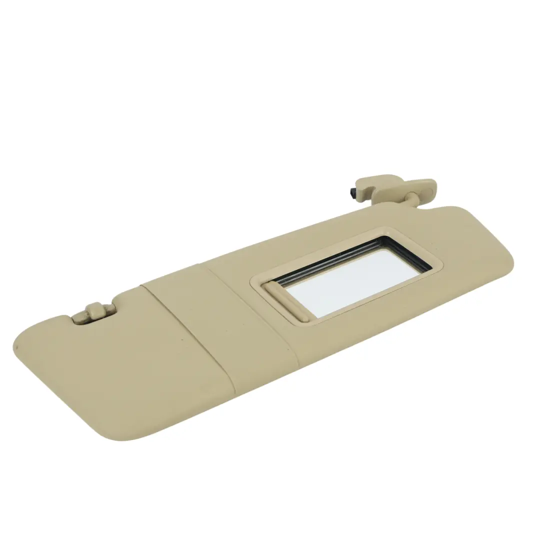 Sun Visor Cover Panel Trim Sunvisor Right O/S Beige to Audi A4 B7 with Part number 8E0857552J Audi A4 B7 Sun Visor Cover Panel Trim Sunvisor Right O/S Beige - SKU 8E0857552J-2 - Part number 8E0857552J