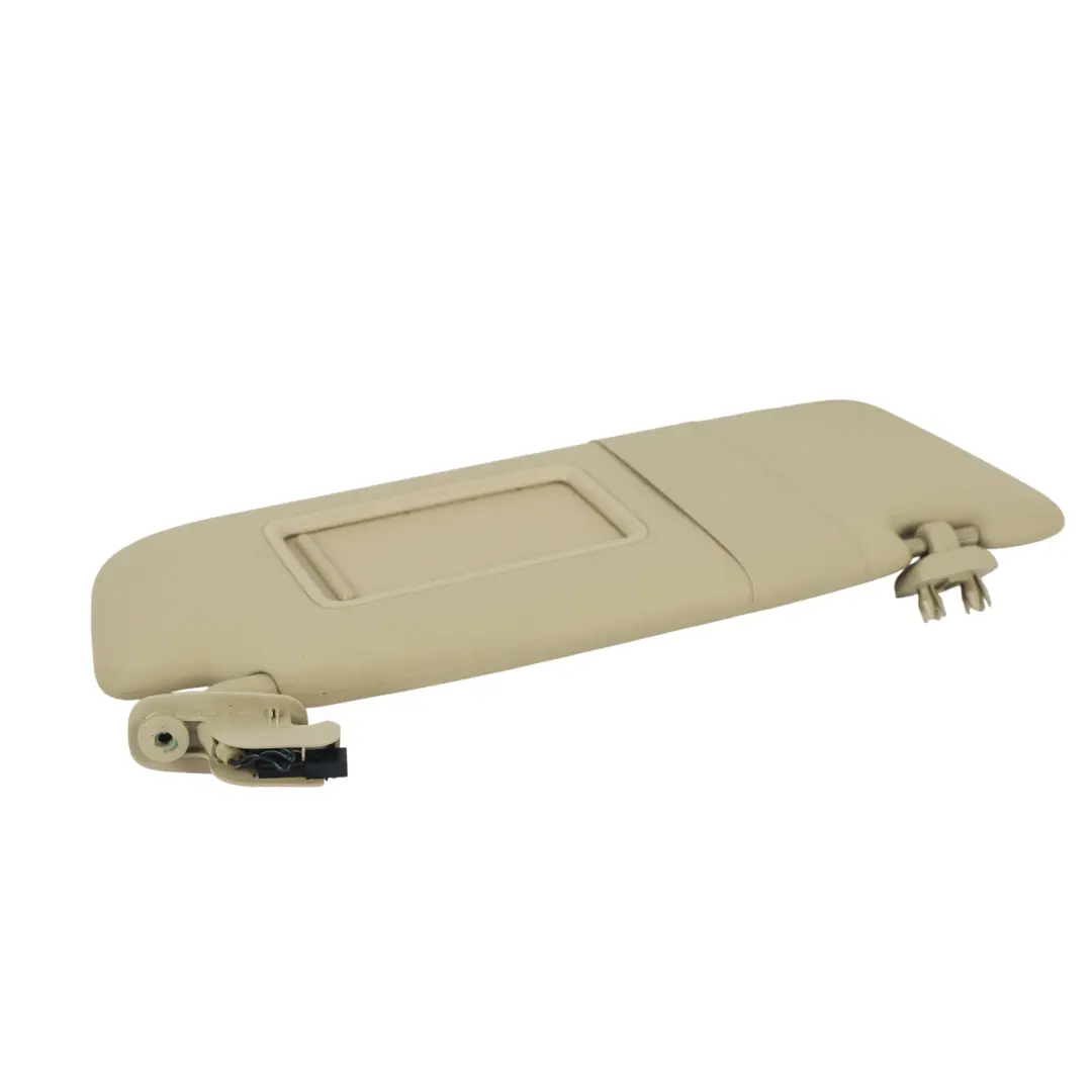 Audi A4 B7 Sun Visor Cover Panel Trim Sunvisor Right O/S Beige - SKU 8E0857552J-2 - Part number 8E0857552J