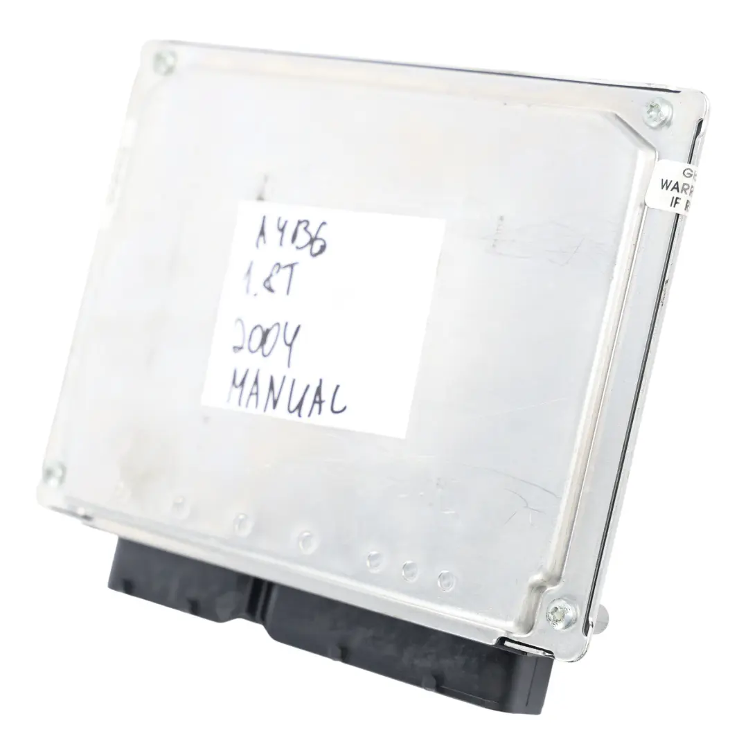 Control Unit ECU Module 1.8T Manual 163HP to Audi A4 B6 Engine with Part number 8E0909518AL Audi A4 B6 Engine Control Unit ECU Module 1.8T Manual 163HP - SKU 8E0909518AL - Part number 8E0909518AL