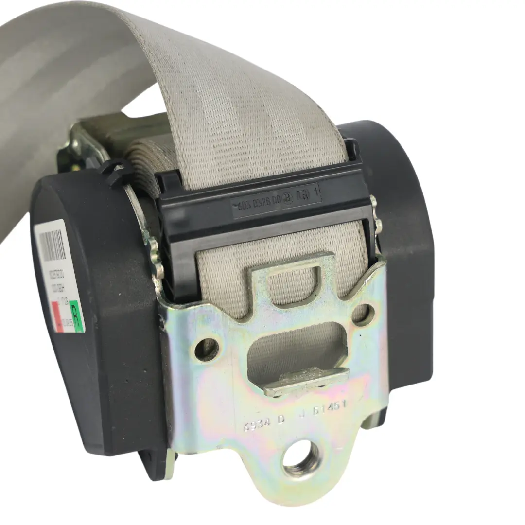 Audi A4 B7 Seat Belt Seatbelt Rear Left Right N/O/S Seatbelt Black - SKU 8E5857805D-1 - Part number 8E5857805D