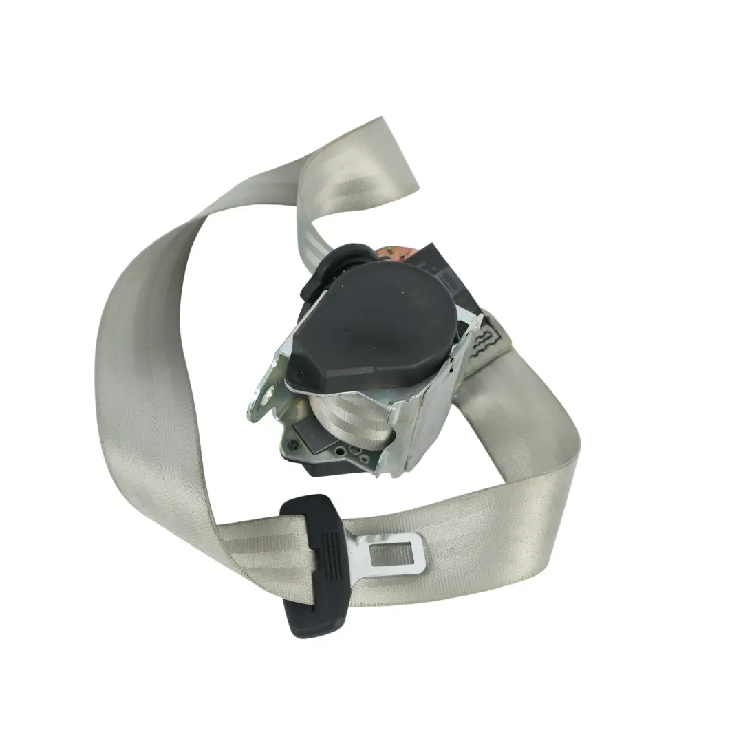 Audi A4 S4 B7 Rear Seat Belt Seatbelt Centre Middle Grey - SKU 8E5857807K - Part number 8E5857807K