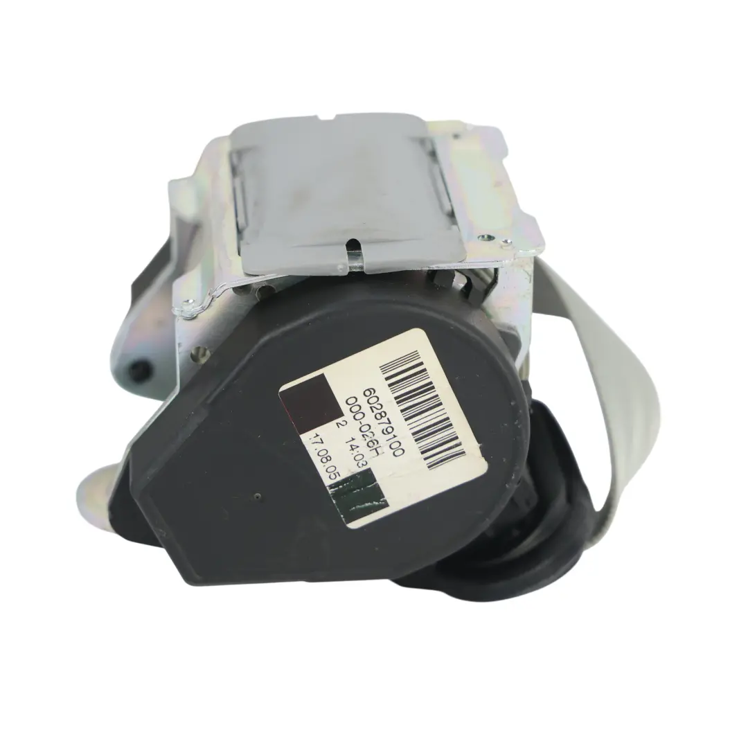 Audi A4 S4 B7 Rear Seat Belt Seatbelt Centre Middle Grey - SKU 8E5857807K - Part number 8E5857807K