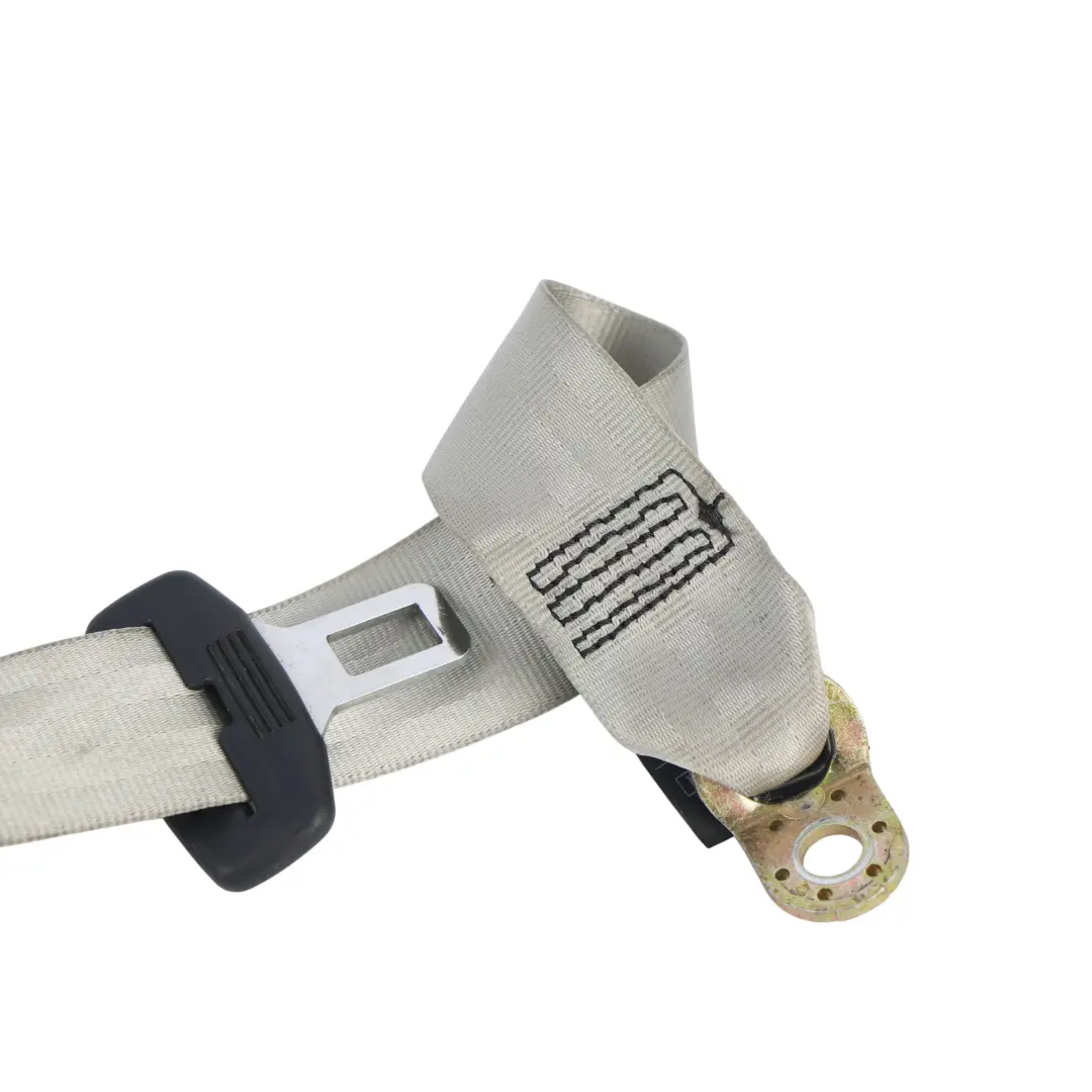 Audi A4 S4 B7 Rear Seat Belt Seatbelt Centre Middle Grey - SKU 8E5857807K - Part number 8E5857807K