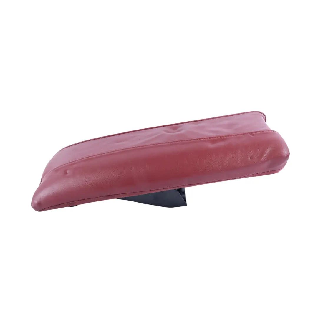 Audi A4 S4 B7 Cabrio Rear Seat Centre Armrest Cover Red Leather - SKU 8H0885081J-2 - Part number 8H0885081J