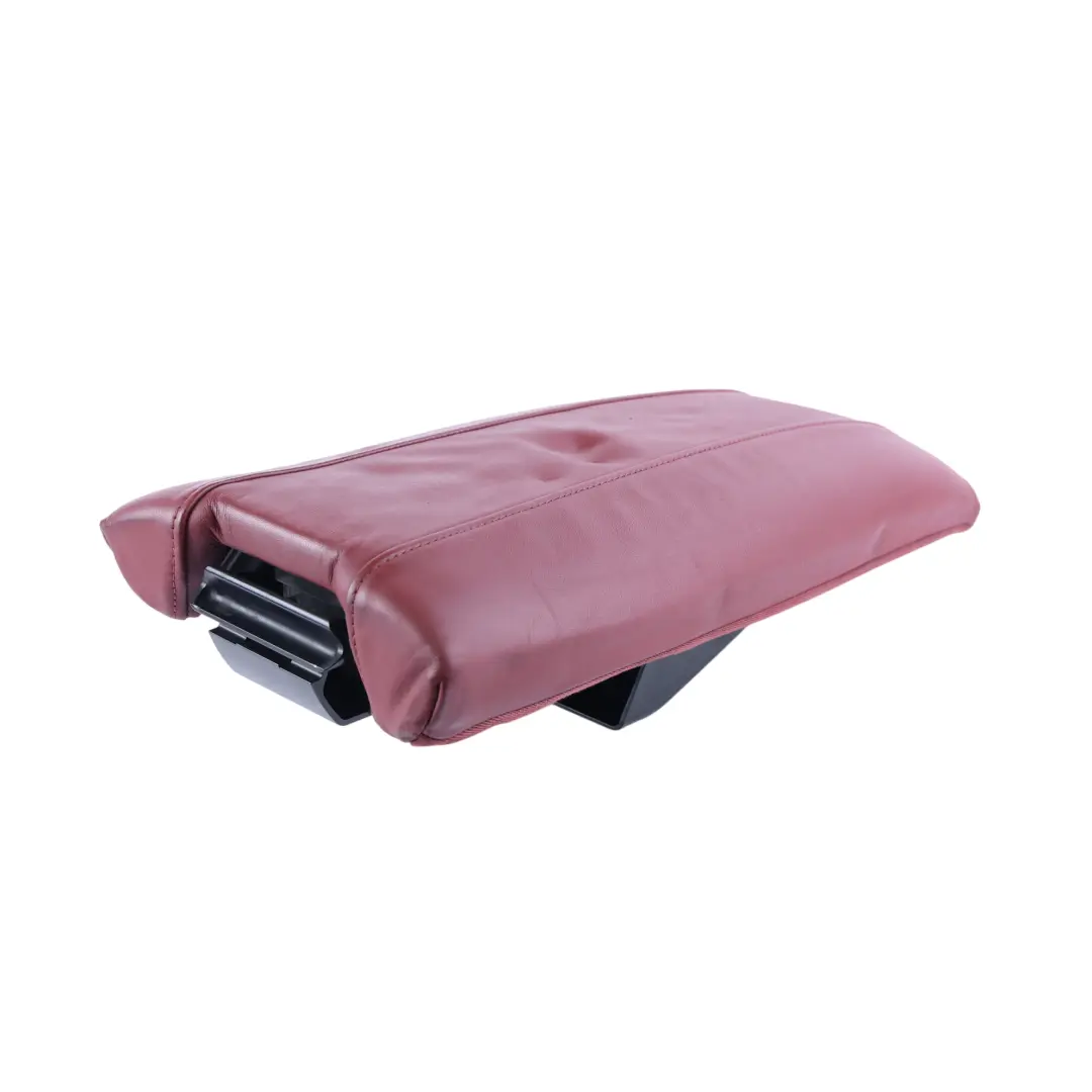 Audi A4 S4 B7 Cabrio Rear Seat Centre Armrest Cover Red Leather - SKU 8H0885081J-2 - Part number 8H0885081J