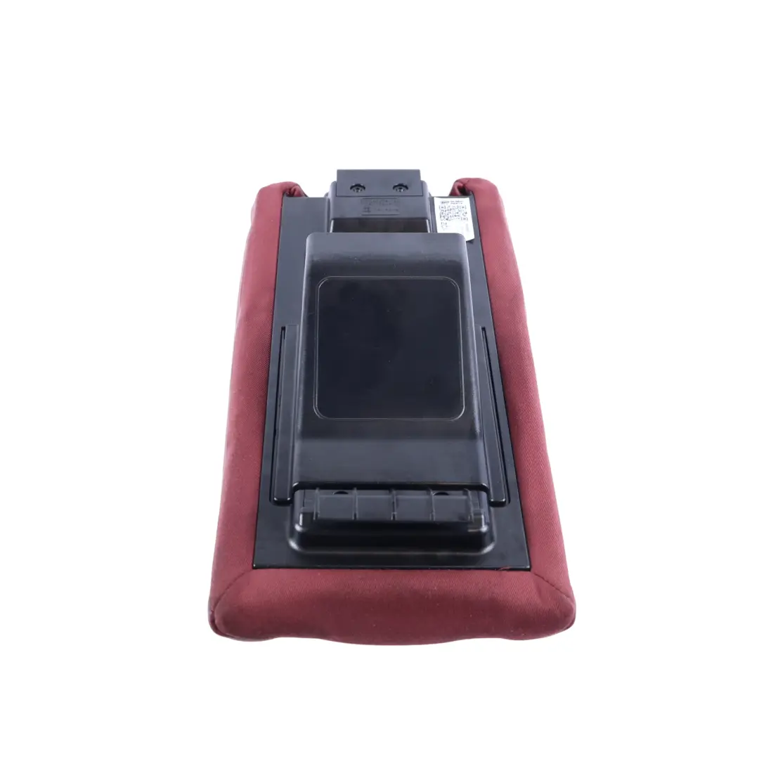 Audi A4 S4 B7 Cabrio Cubierta Reposabrazos Central Trasero Cuero Rojo - SKU 8H0885081J-2 - Número de pieza 8H0885081J