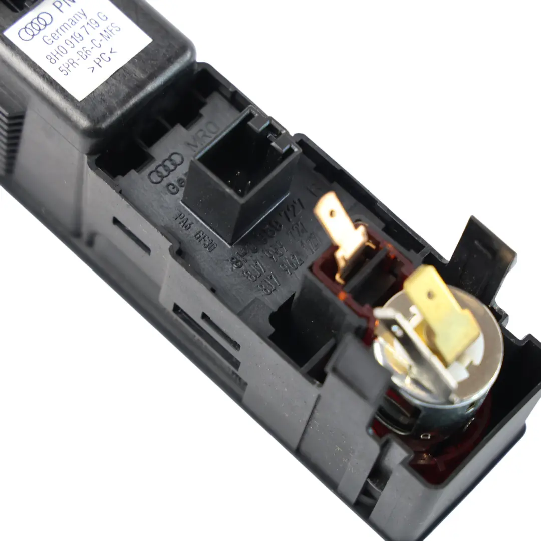 Audi A4 B7 Cabrio Interruptor Capota Encendedor Toma 12V Cenicero - SKU 8H0919719G-2 - Número de pieza 8H0919719G