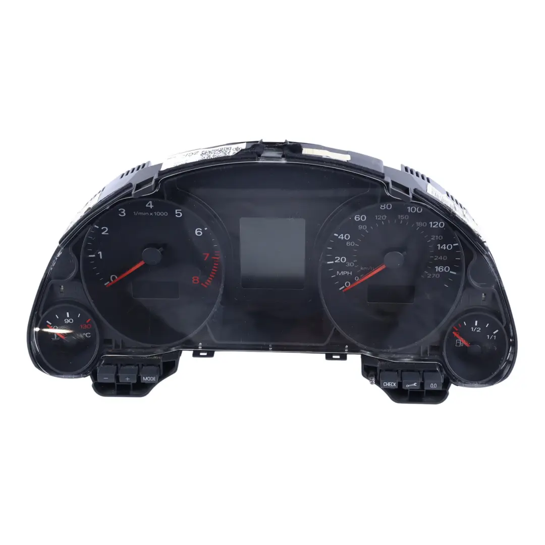 Speedometer Speedo Clock Instrument Cluster Manual Petrol to Audi A4 B7 with Part number 8H0920982AX Audi A4 B7 Speedometer Speedo Clock Instrument Cluster Manual Petrol - SKU RHD-8H0920982AX - Part number 8H0920982AX