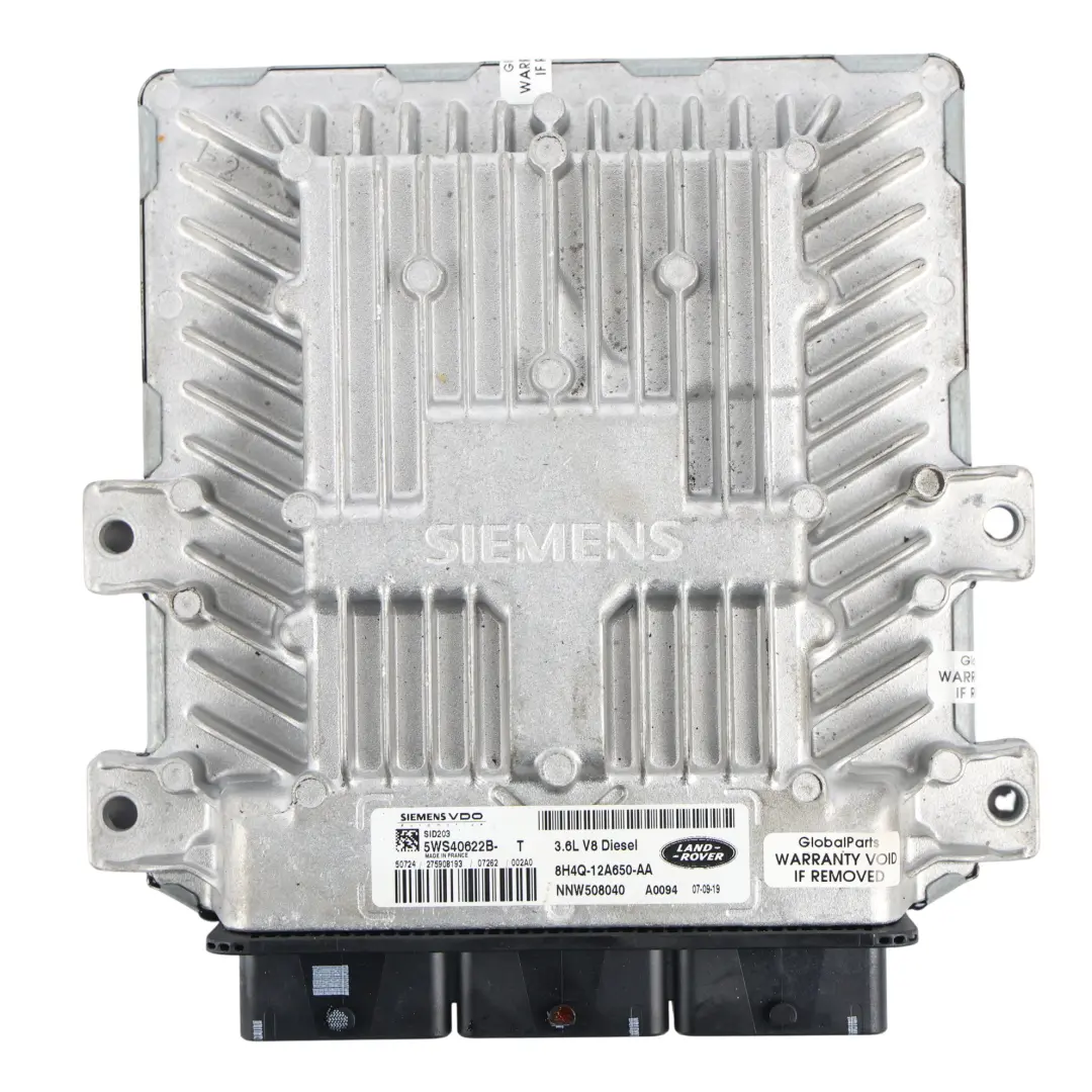 Control 272HP ECU 3.6 Diesel Automatic to Range Rover L322 Engine with Part number 8H4Q-12A650-AA Range Rover L322 Engine Control 272HP ECU 3.6 Diesel Automatic - SKU 8H4Q-12A650-AA - Part number 8H4Q-12A650-AA