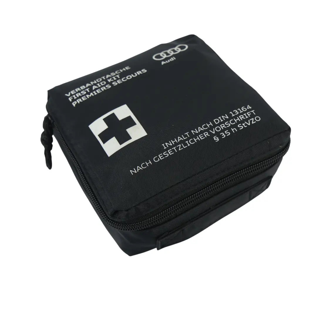 Audi Q5 8R R8 42 TT 8J First Aid Emergency Medical Kit Pouch - SKU 8J7860282-1 - Part number 8J7860282