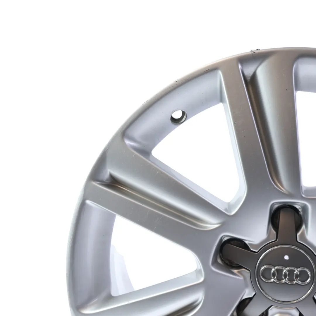 Alloy Rim 17" ET:45 7,5J to Audi A4 B8 A5 8T Silver Wheel with Part number 8K0601025B Audi A4 B8 A5 8T Silver Wheel Alloy Rim 17" ET:45 7,5J - SKU 8K0601025B-1 - Part number 8K0601025B