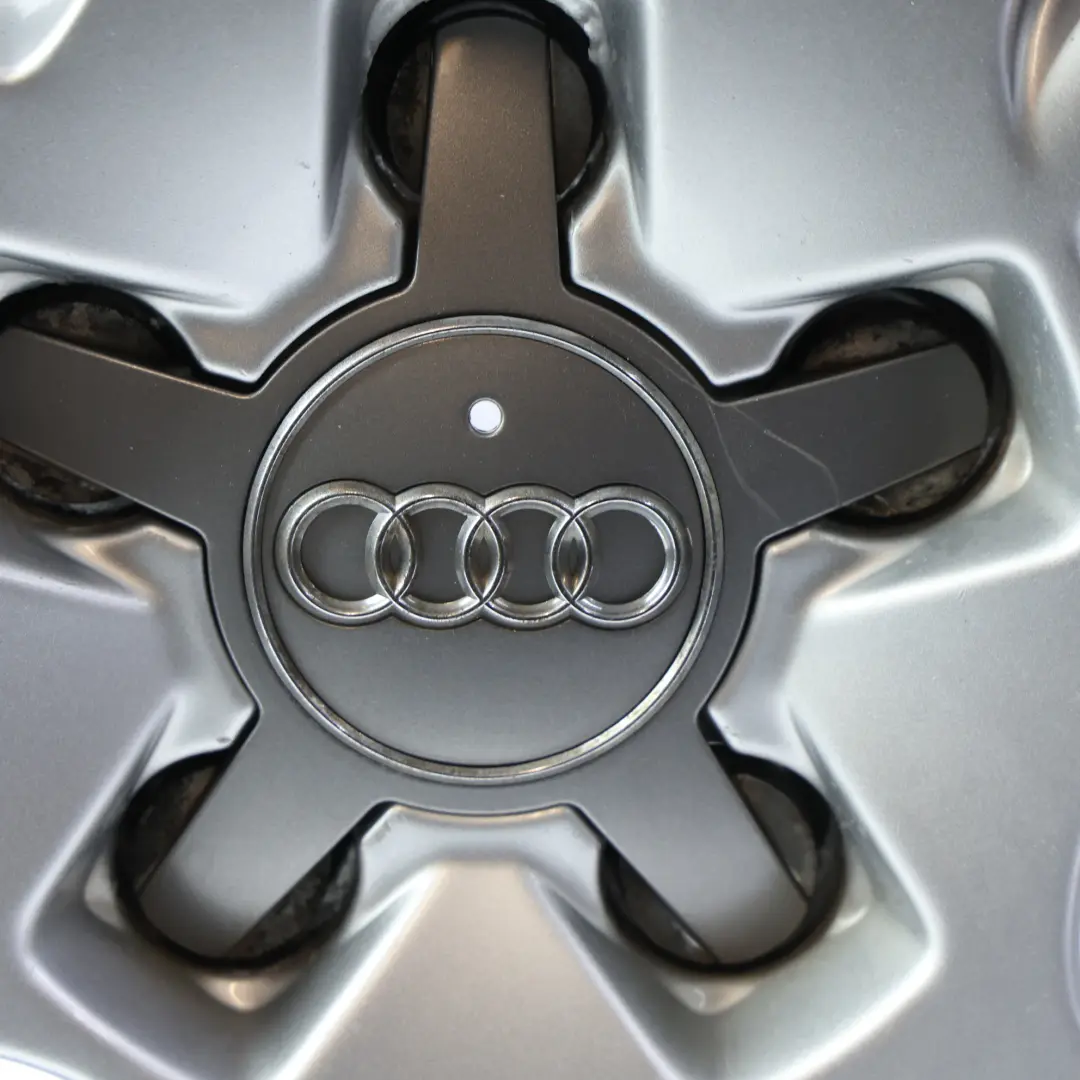 Audi A4 B8 A5 8T Jante argentée en alliage 17" ET:45 7,5J - SKU 8K0601025B-1 - Numéro de pièce 8K0601025B
