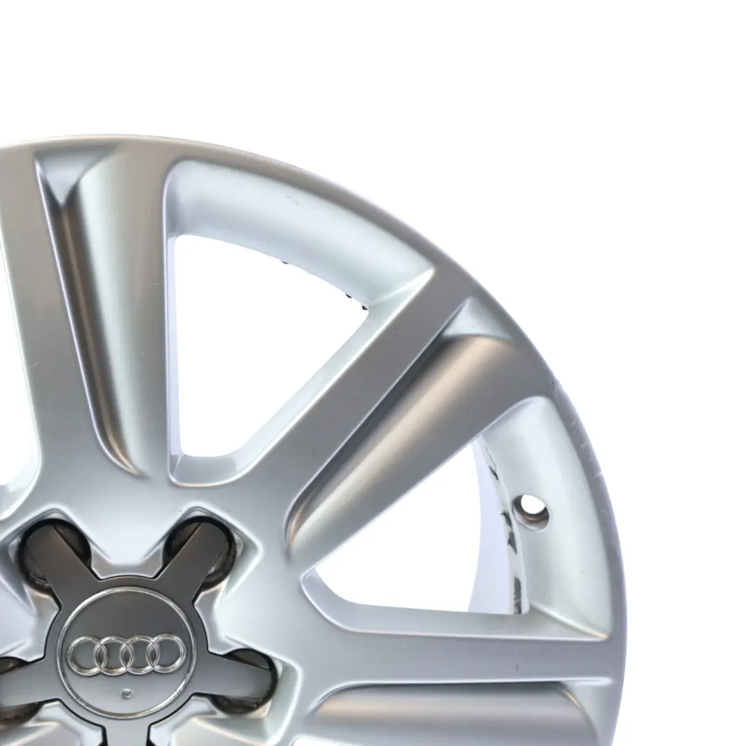 Jante argentée en alliage 17" ET:45 7,5J 8K0601025B pour Audi A4 B8 A5 8T à propos du numéro de pièce 8K0601025B-2 Audi A4 B8 A5 8T Jante argentée en alliage 17" ET:45 7,5J 8K0601025B - SKU 8K0601025B-2 - Numéro de pièce 8K0601025B-2