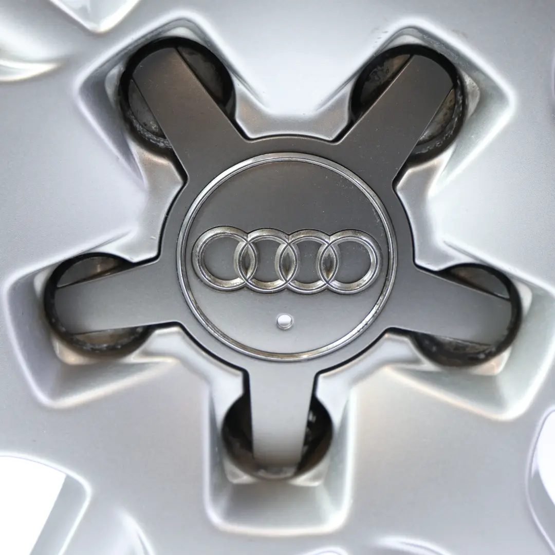 Audi A4 B8 A5 8T Silver Wheel Alloy Rim 17" ET:45 7,5J - SKU 8K0601025B-2 - Part number 8K0601025B
