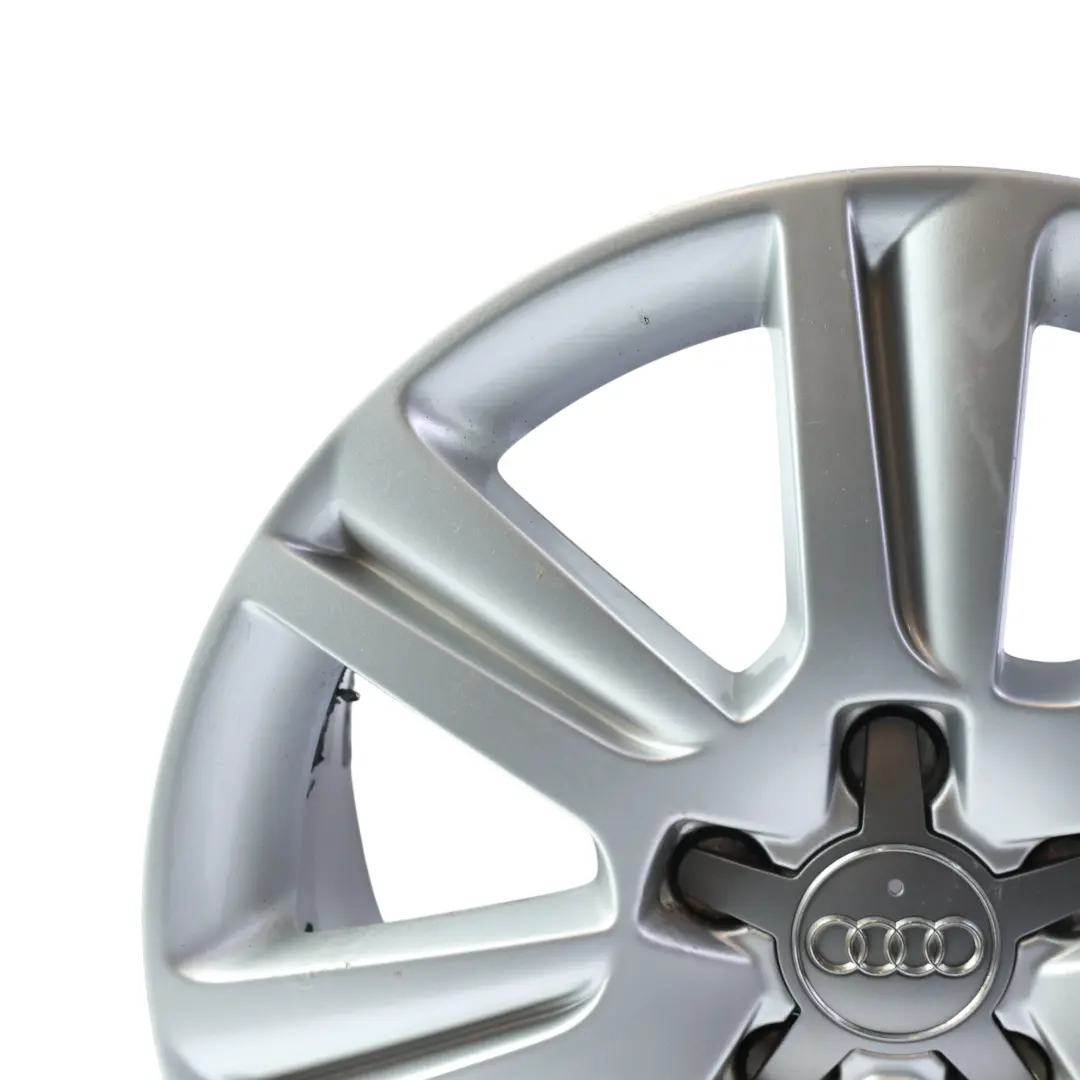 Audi A4 B8 Silver Wheel Alloy Rim 17" ET:45 7,5J - SKU 8K0601025B-3 - Part number 8K0601025B